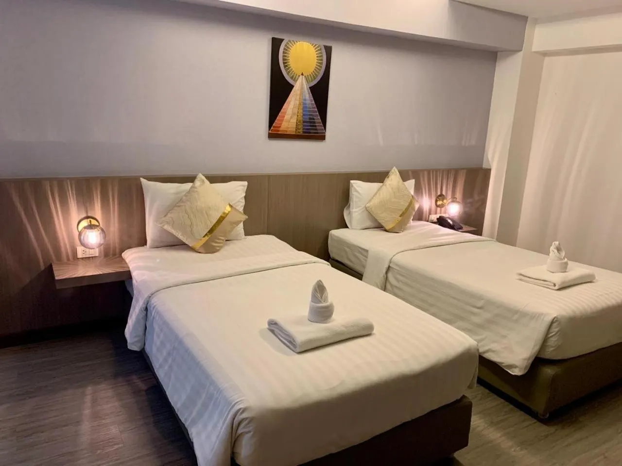 Bedroom, Bed in KANN Pattaya Hotel