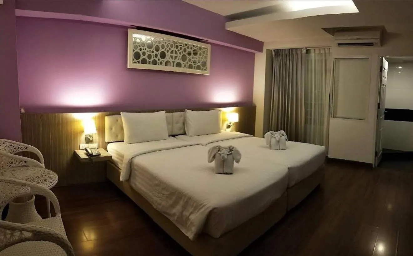 Bedroom, Bed in KANN Pattaya Hotel