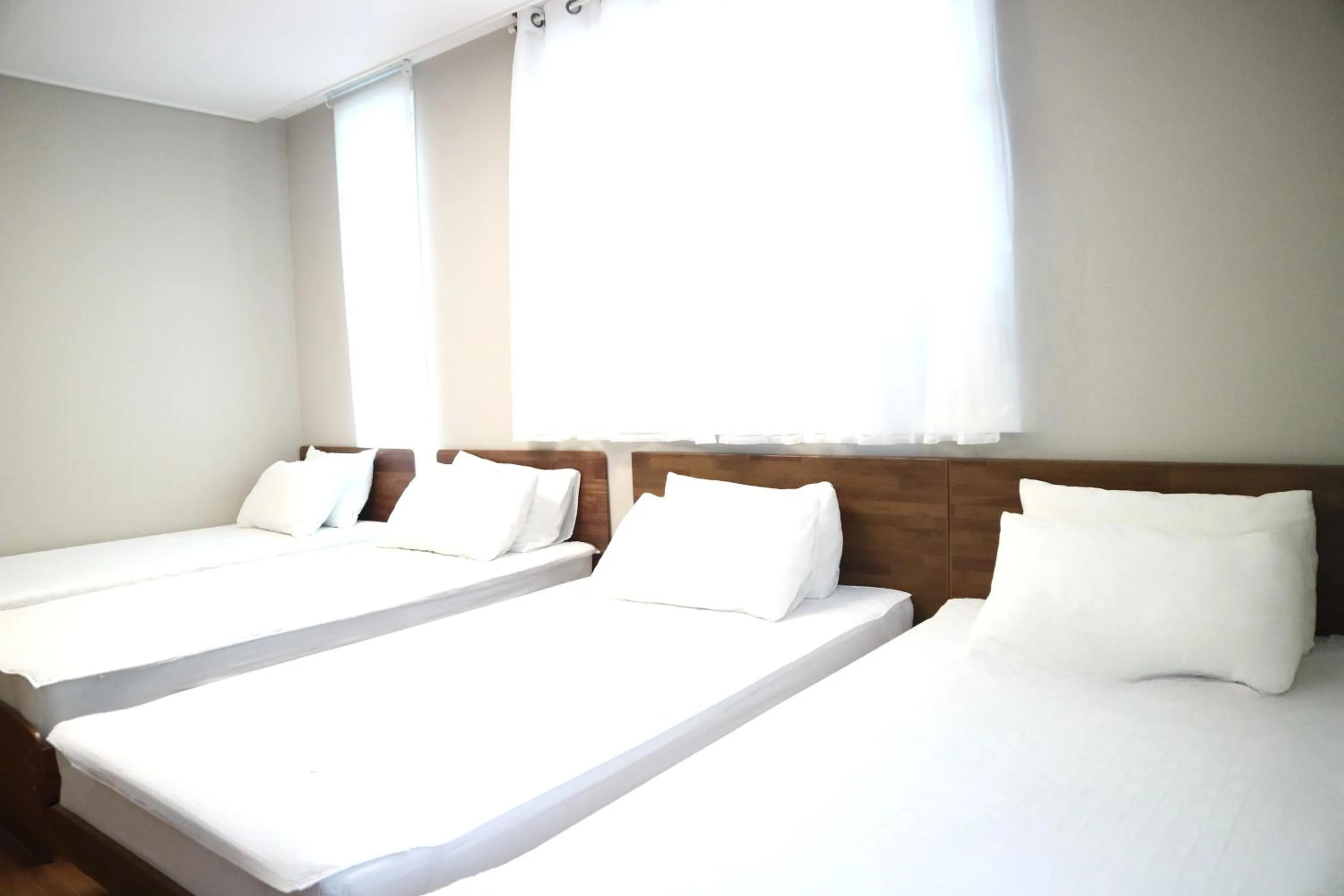 Bed in Mr. Kim Guesthouse