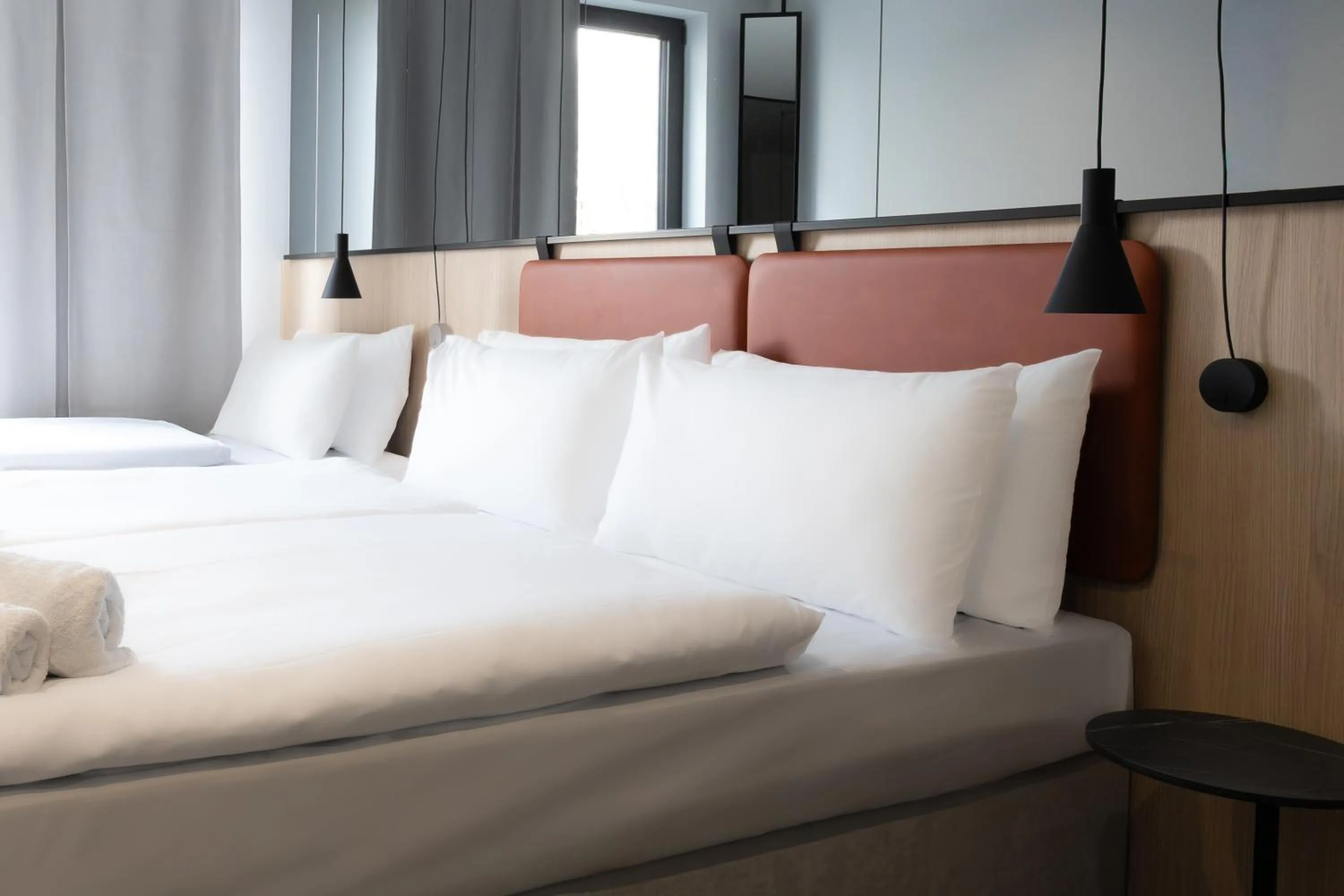 Property building, Bed in WE Hotel EXPO Prague
