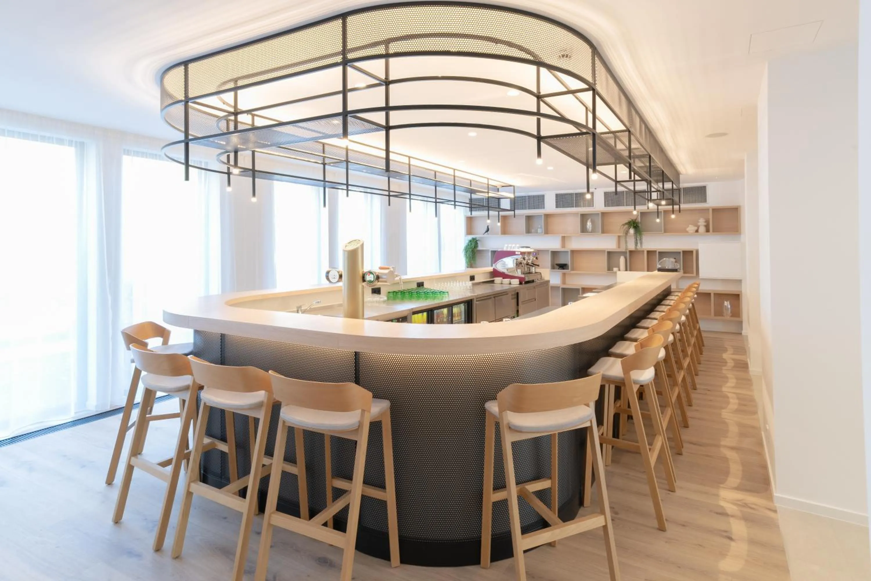 Lounge or bar in WE Hotel EXPO Prague