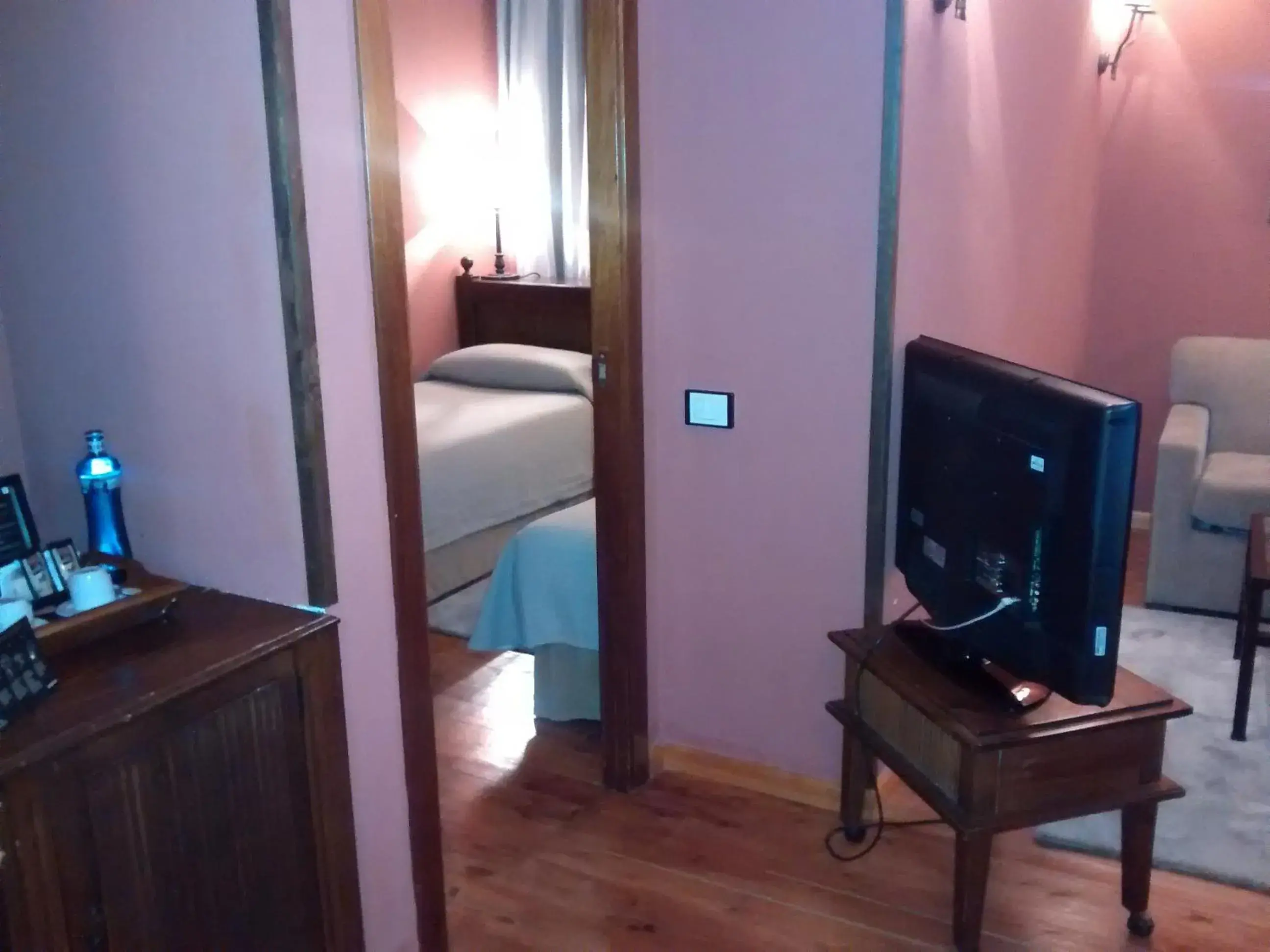 Bed in Parador de Artíes Bed in Parador de Artíes