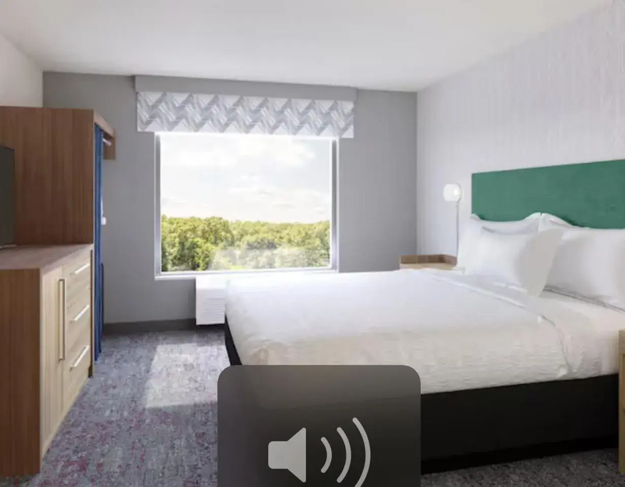 Bed in Home2 Suites By Hilton Hickory Bed in Home2 Suites By Hilton Hickory