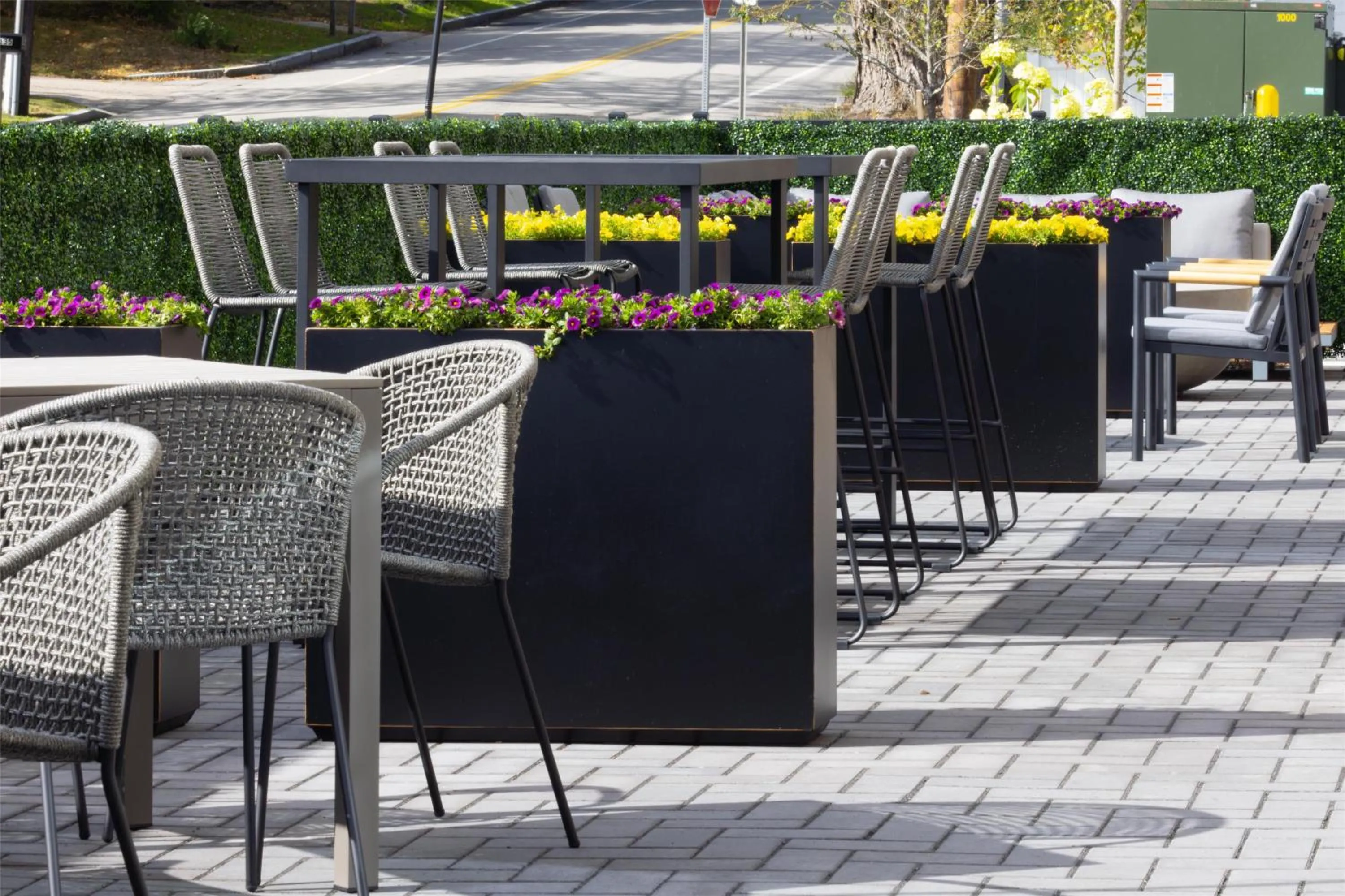 Patio in Home2 Suites By Hilton Kittery