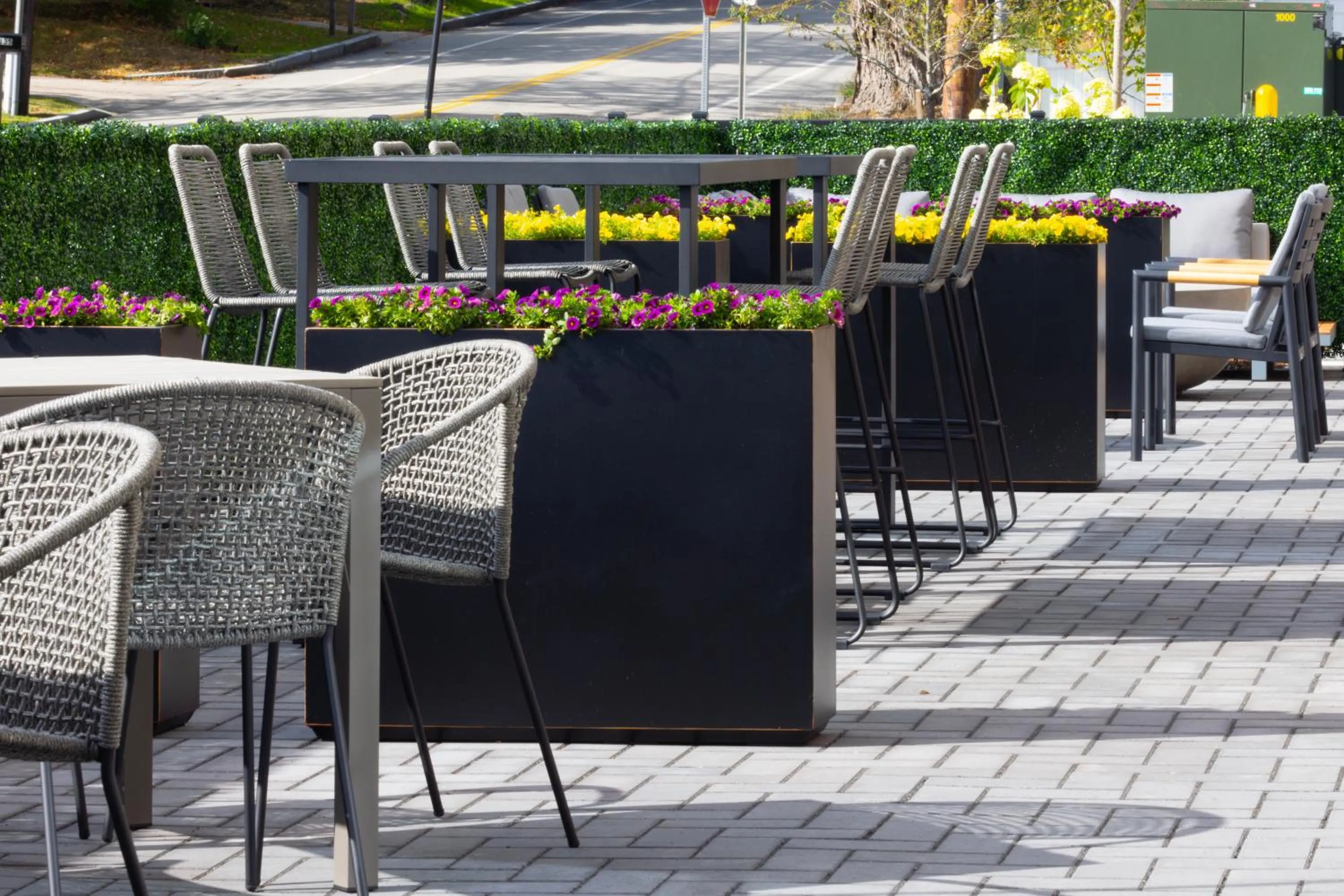 Patio in Home2 Suites By Hilton Kittery