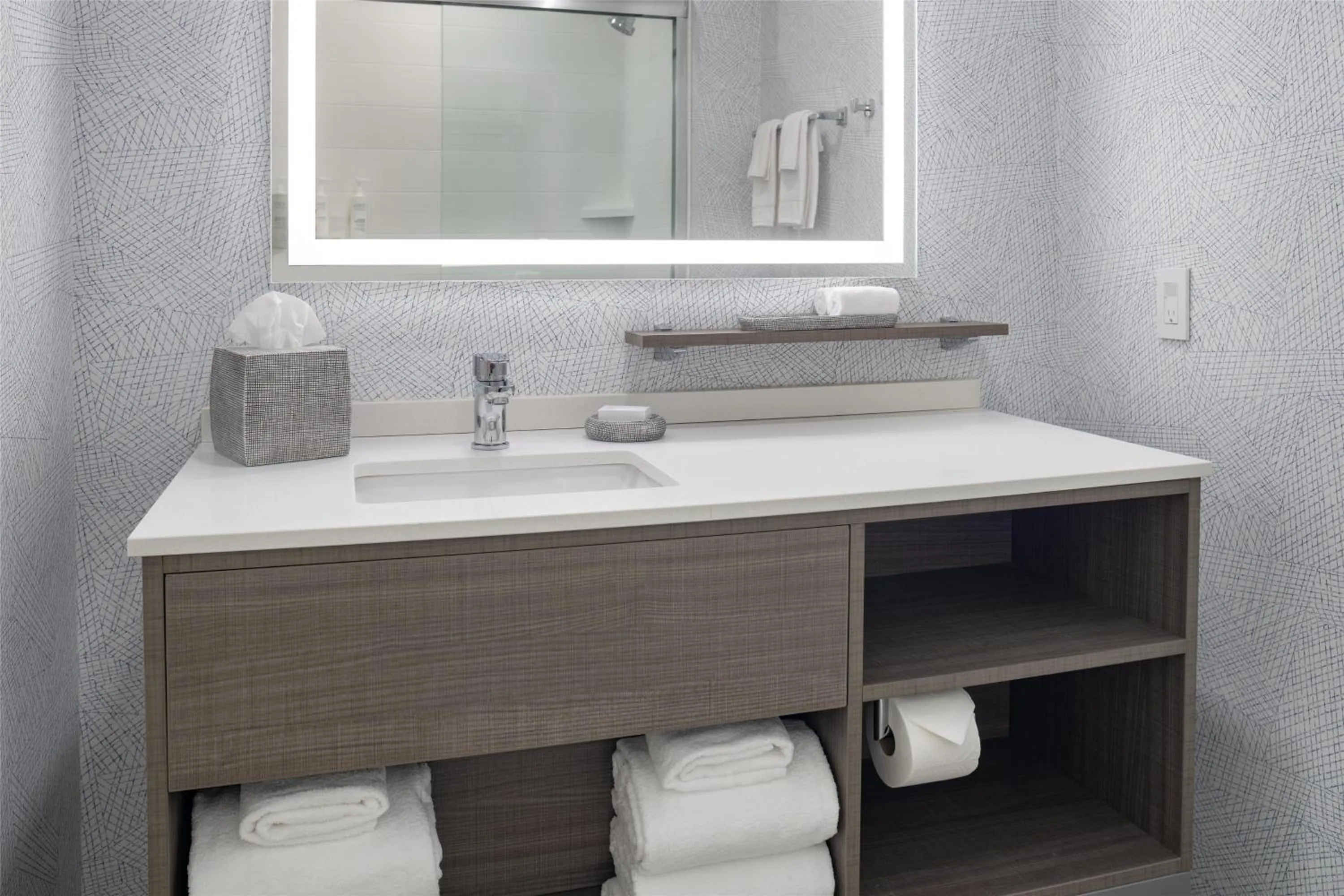 Bathroom in Home2 Suites By Hilton Kittery