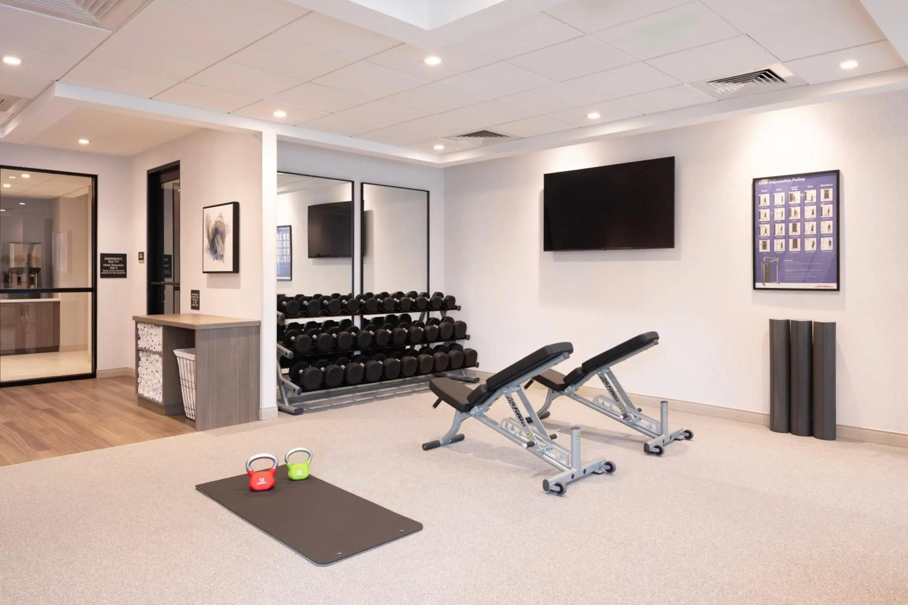Fitness centre/facilities in Home2 Suites By Hilton Kittery Fitness centre/facilities in Home2 Suites By Hilton Kittery