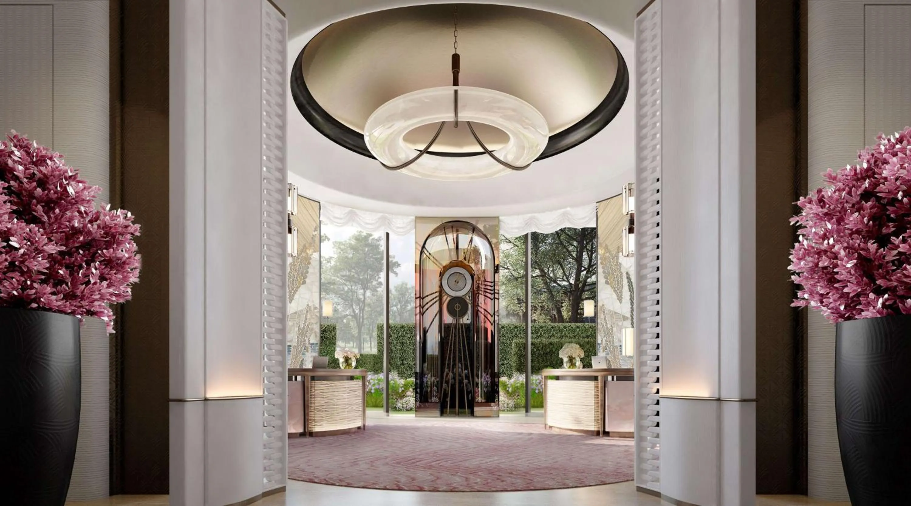 Lobby or reception in Waldorf Astoria Shanghai Qiantan