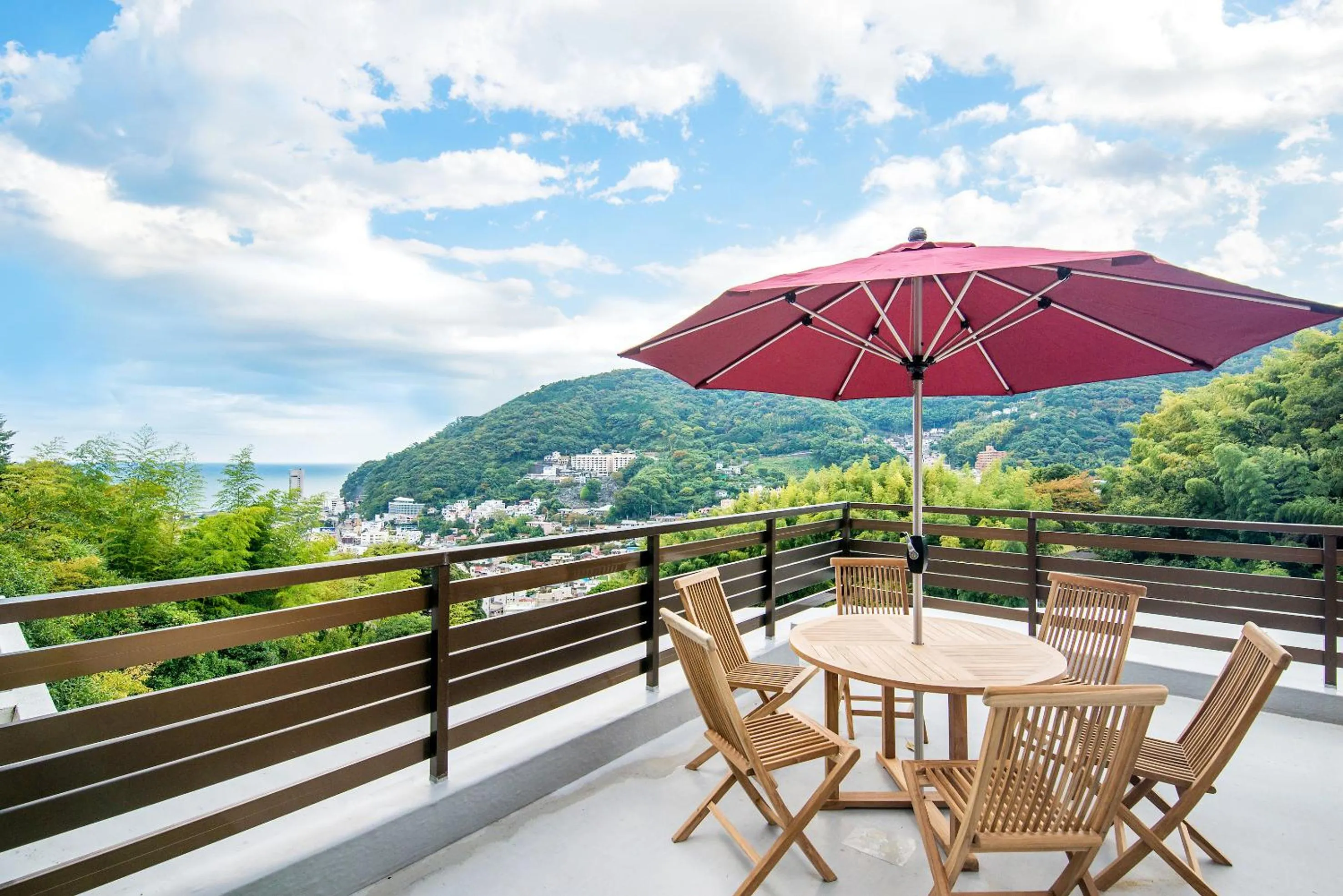 Balcony/Terrace in Lectore Atami Koarashi - TKP Hotels & Resorts
