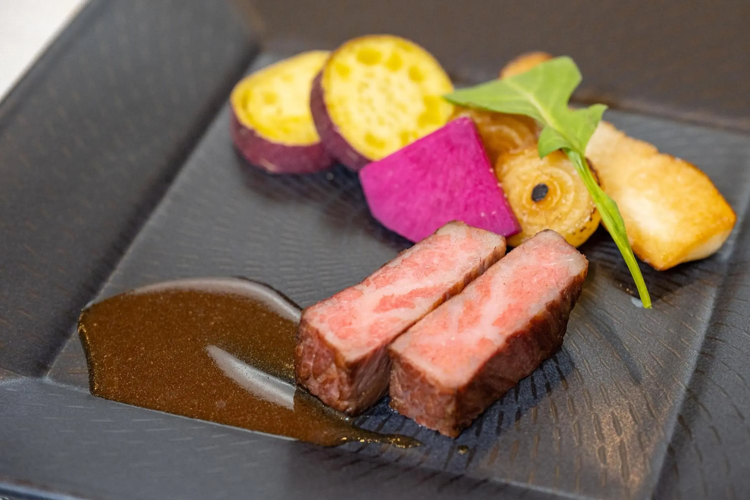 Food close-up in TKP Lectore Hakone Gora Food close-up in TKP Lectore Hakone Gora