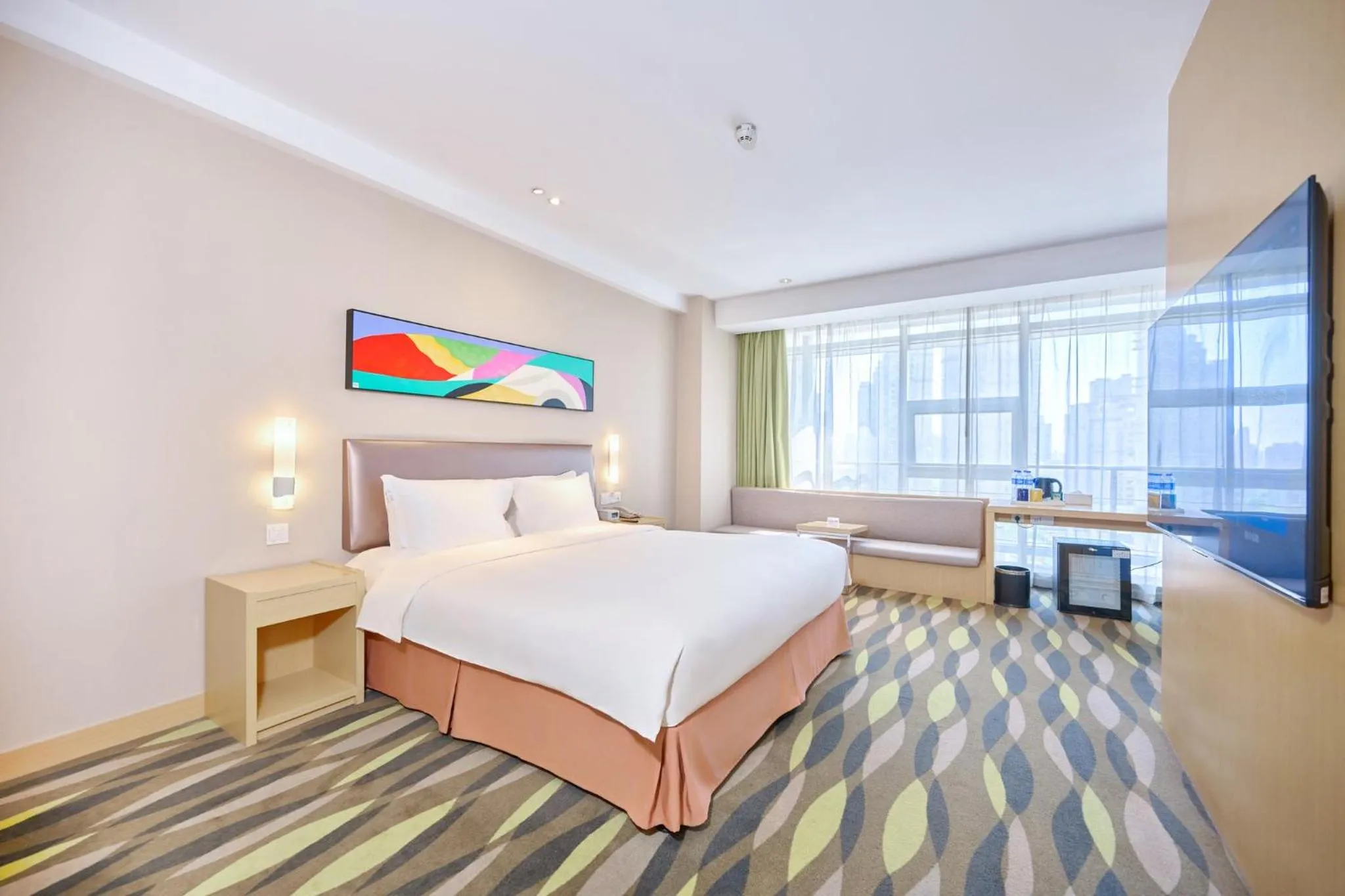 Photo of the whole room, Bed in Holiday Inn Express Changzhou Lanling by IHG