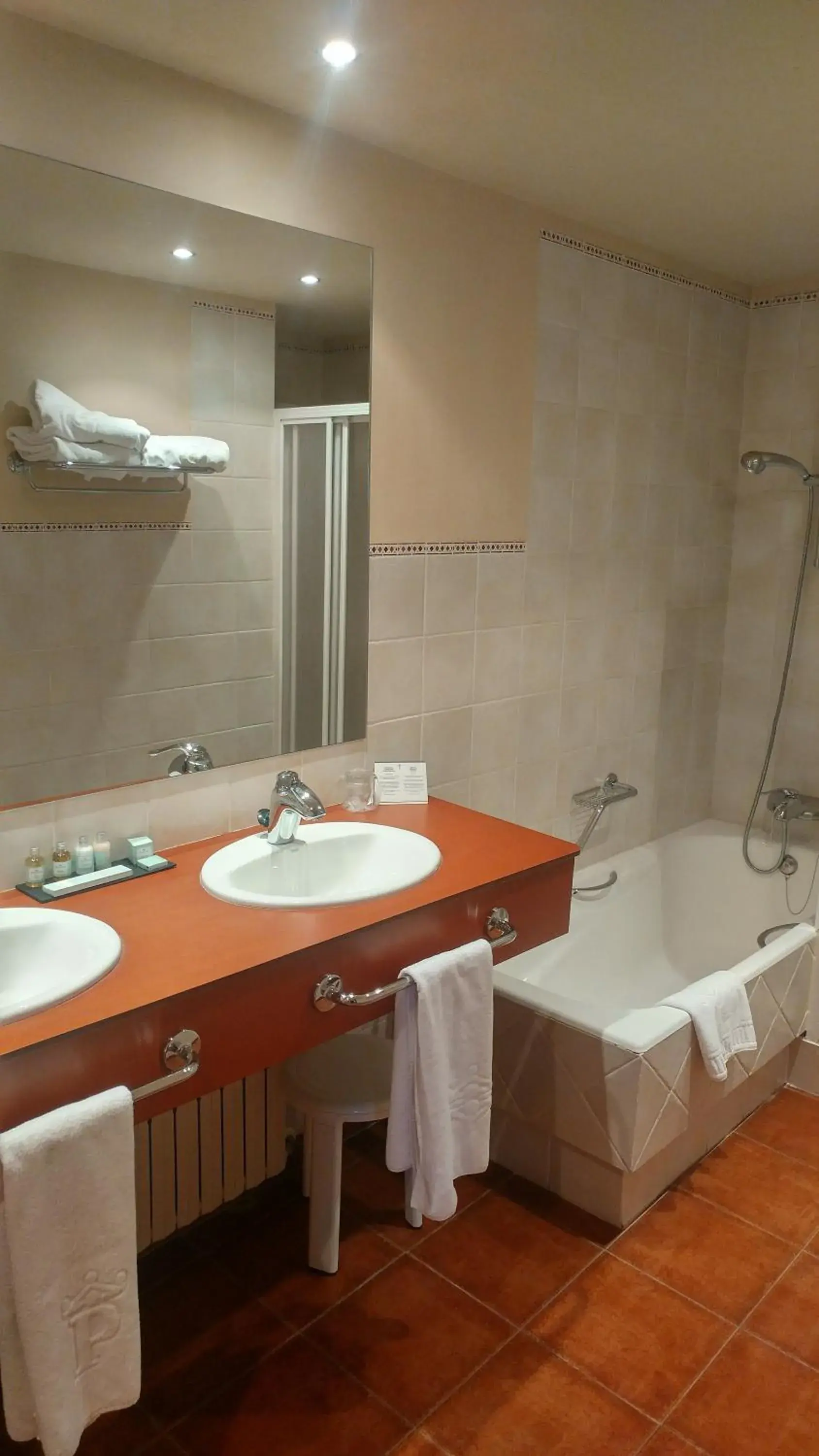 Bathroom in Parador de Vielha Bathroom in Parador de Vielha