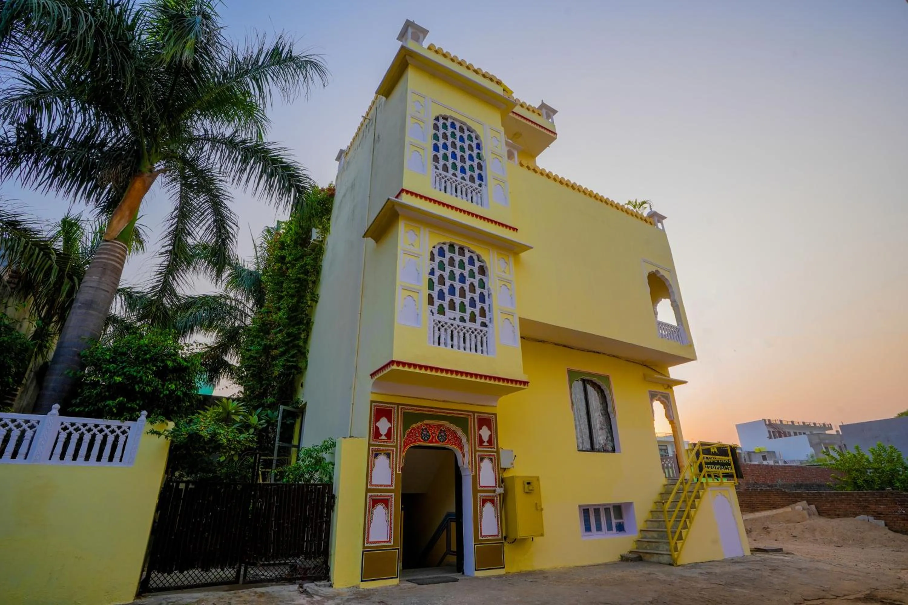 Property building in Rajputana Heritage
