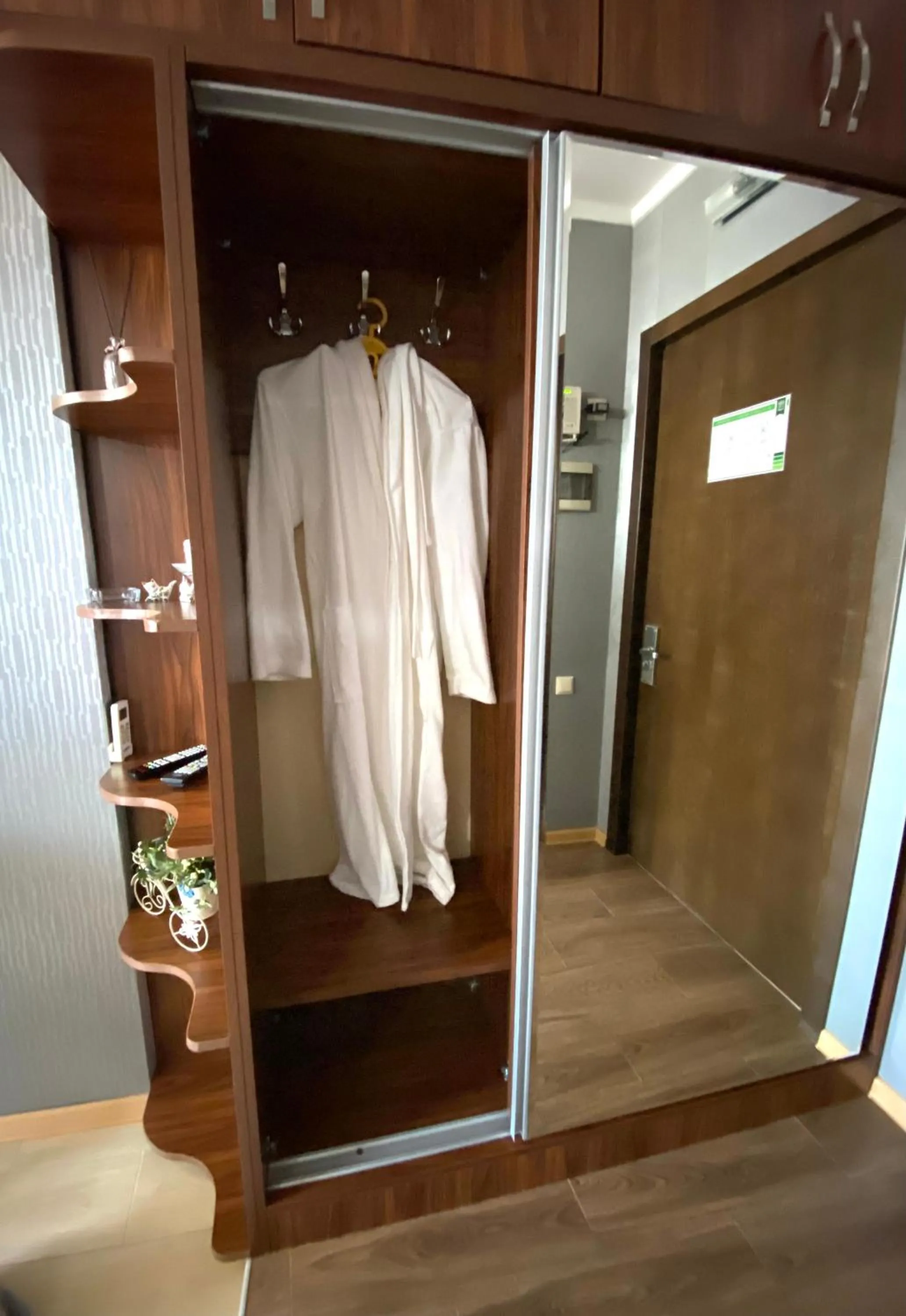 wardrobe in Lela's Apartment