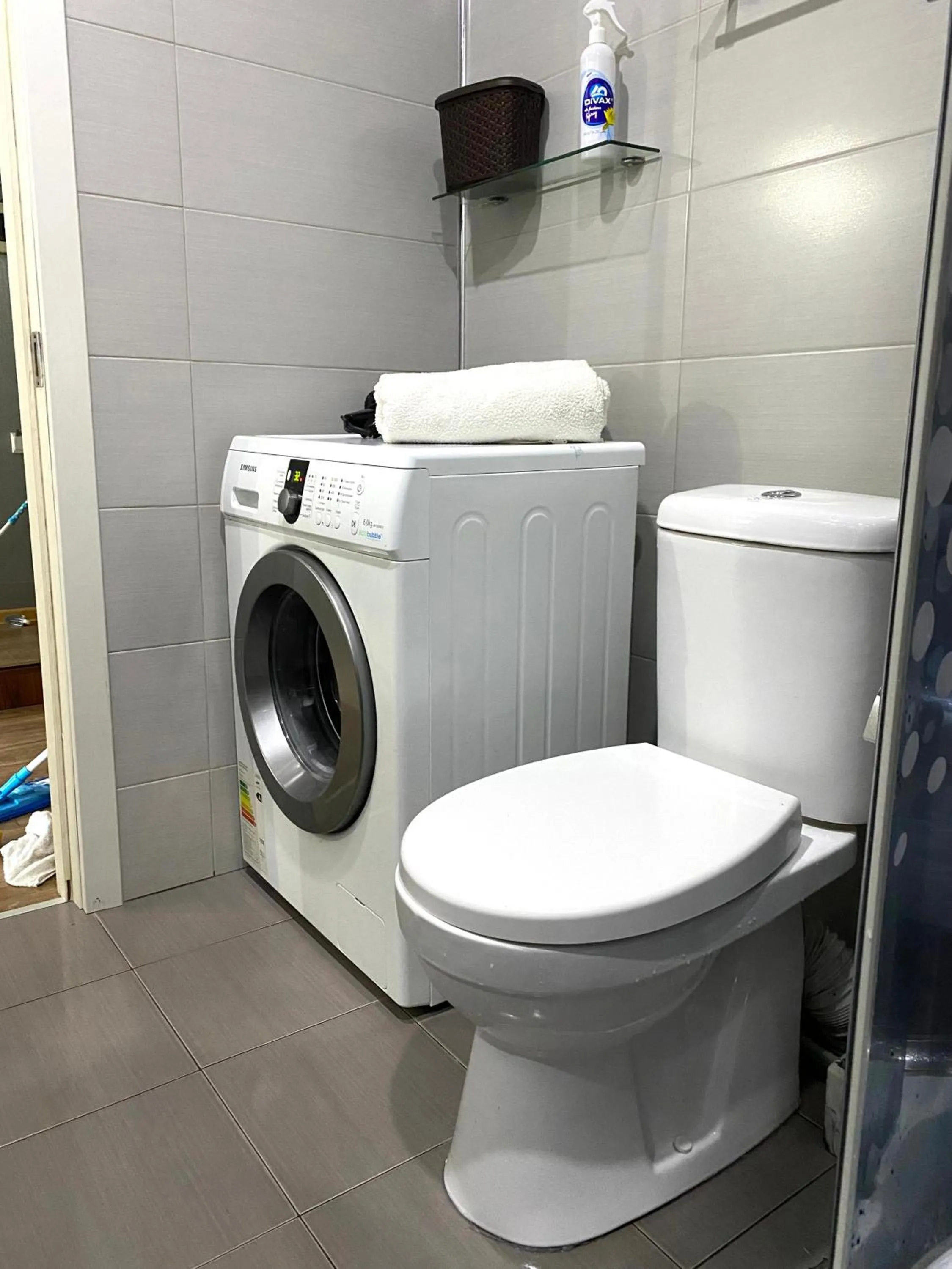 Toilet in Lela's Apartment