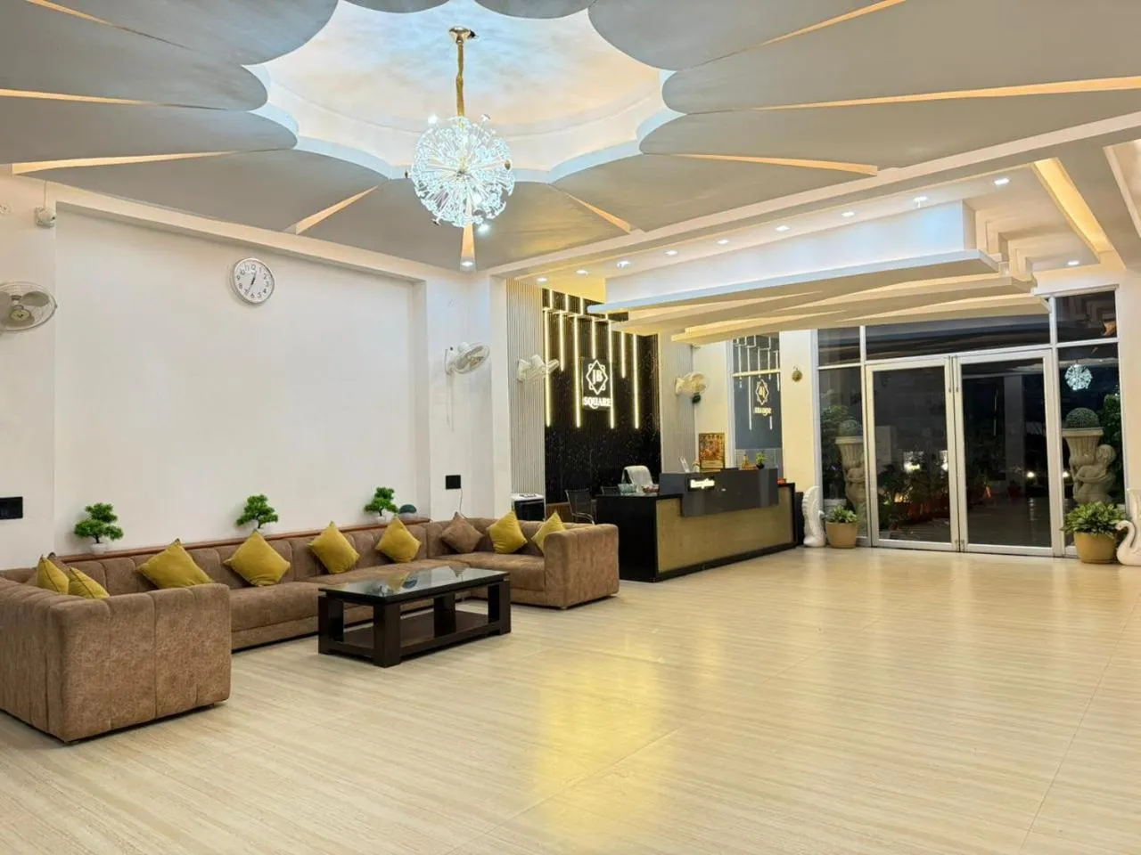 Lobby or reception in JB Square Resort, Ayodhya
