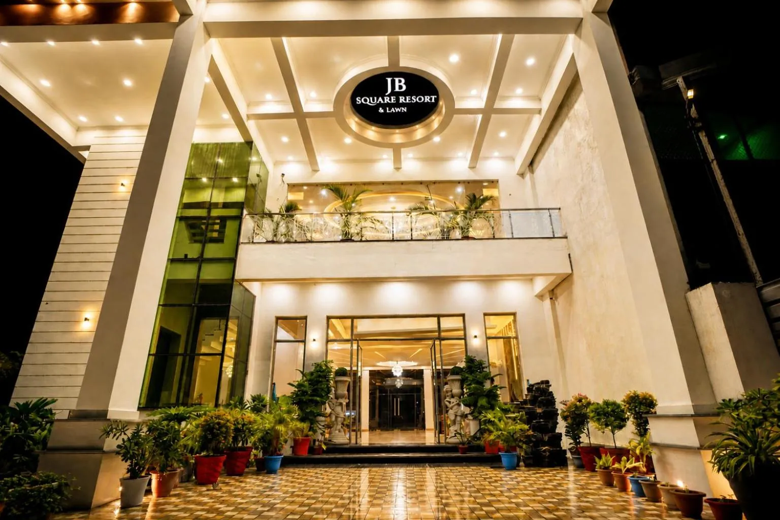 Property building in JB Square Resort, Ayodhya