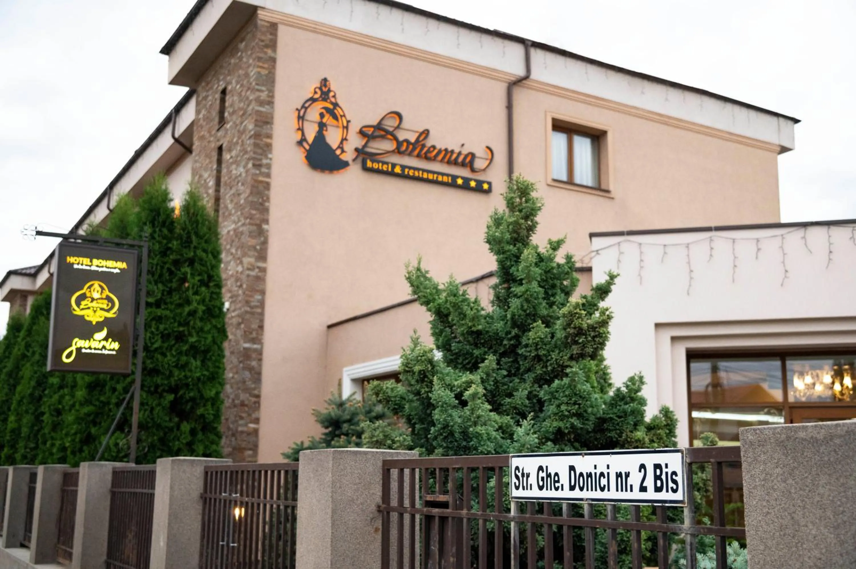Facade/entrance in Hotel Bohemia