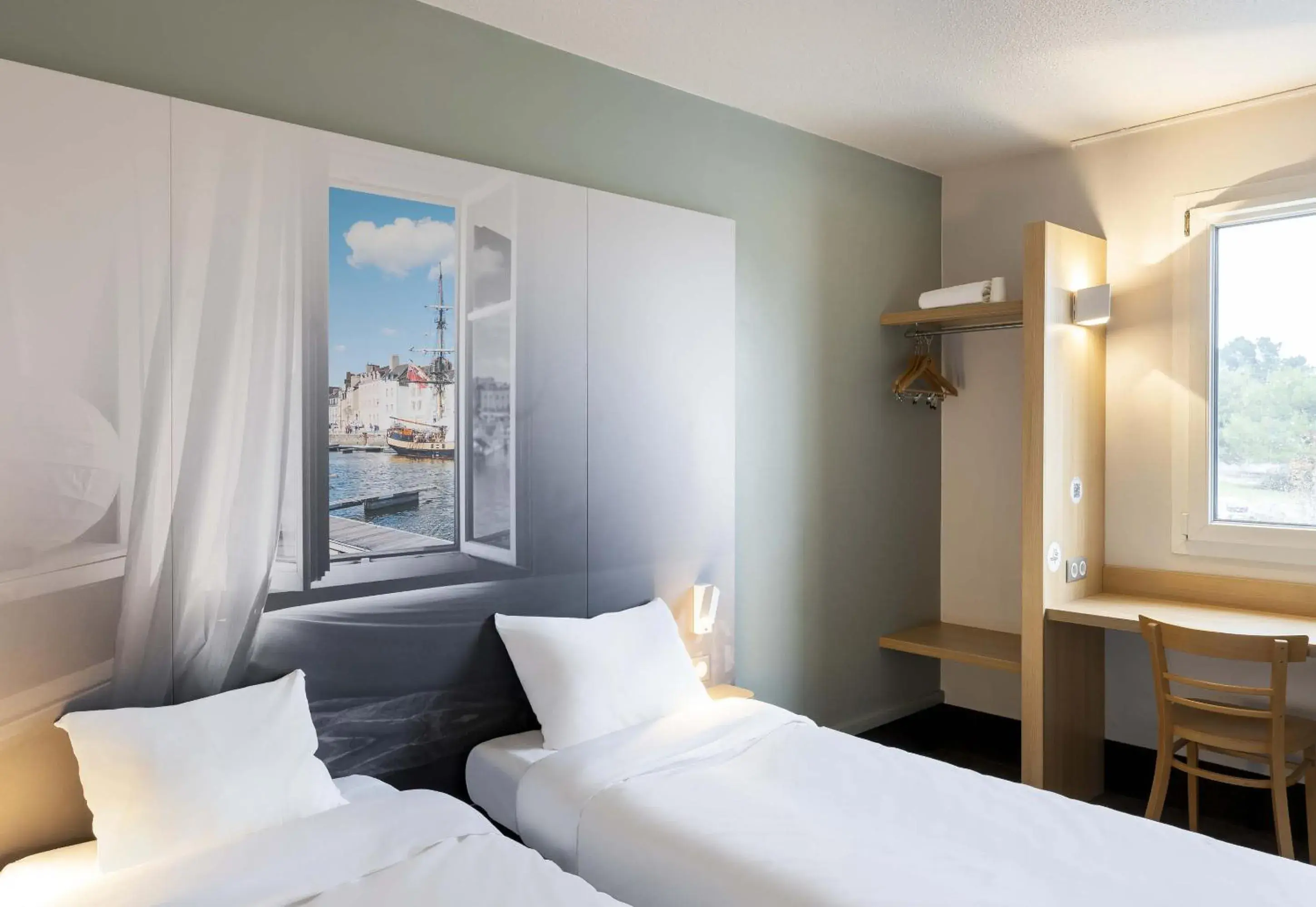 Twin Room in B&B HOTEL Vannes Ouest Golfe du Morbihan Twin Room in B&B HOTEL Vannes Ouest Golfe du Morbihan