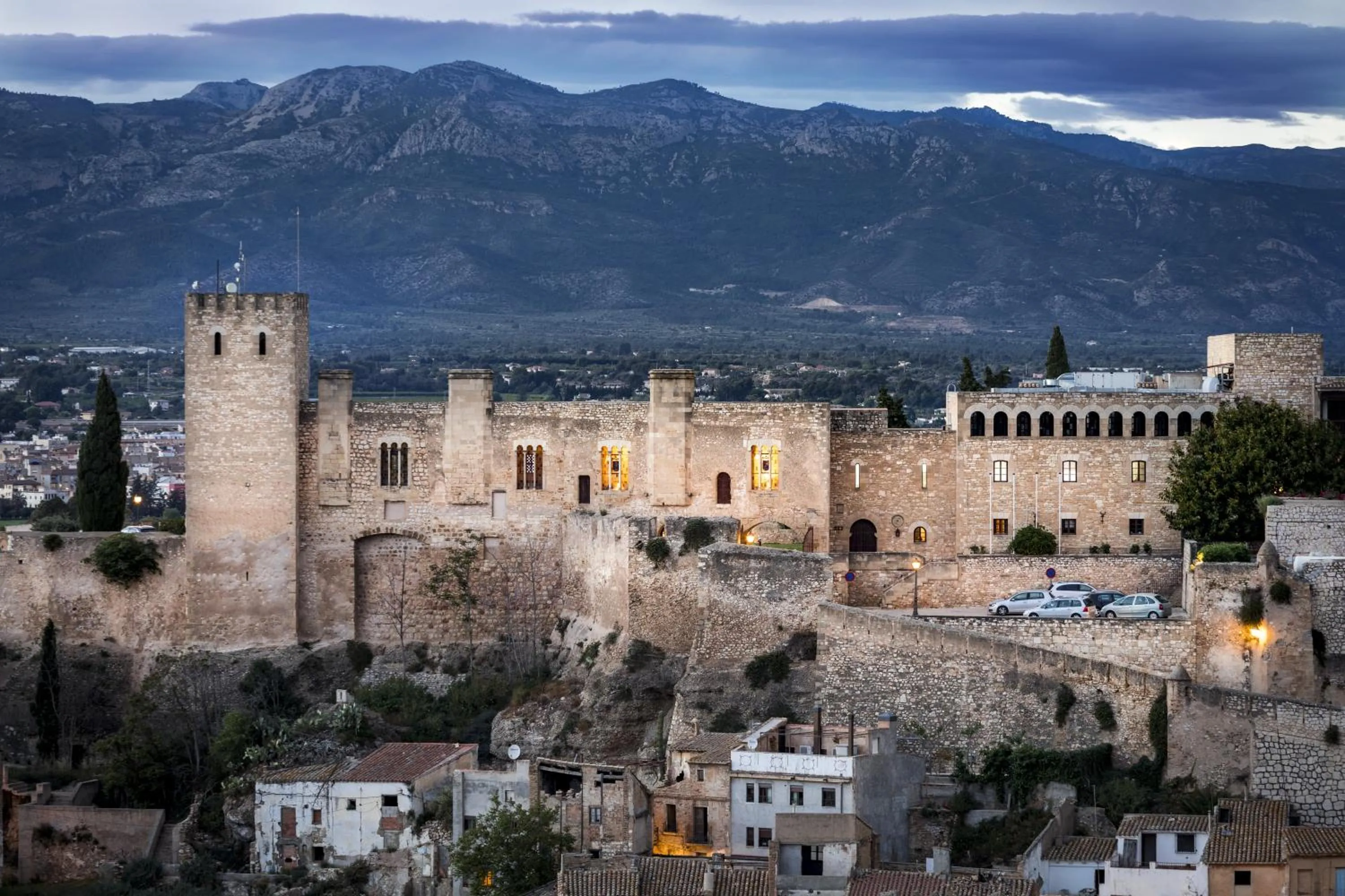 View (from property/room) in Parador de Tortosa