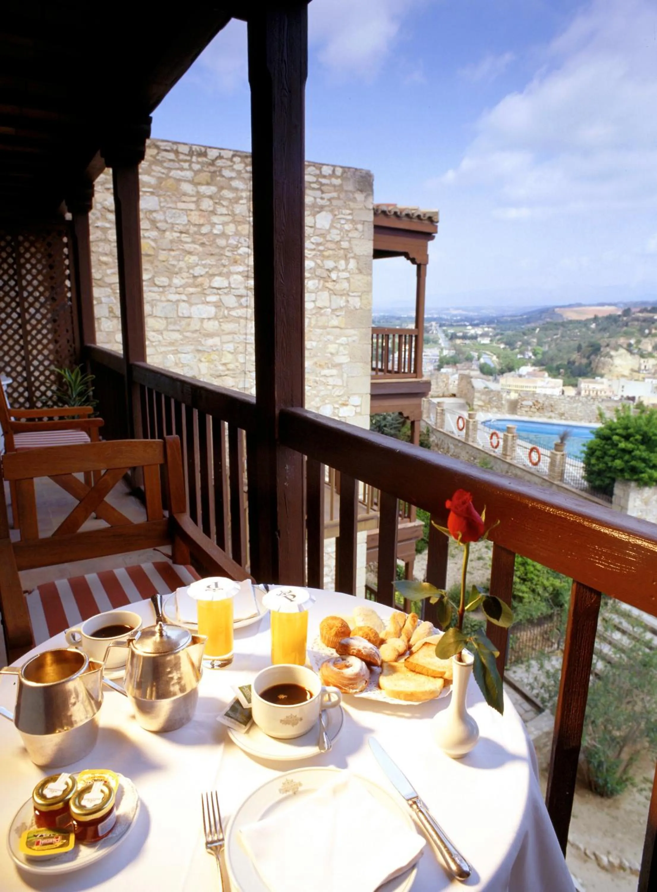 View (from property/room) in Parador de Tortosa