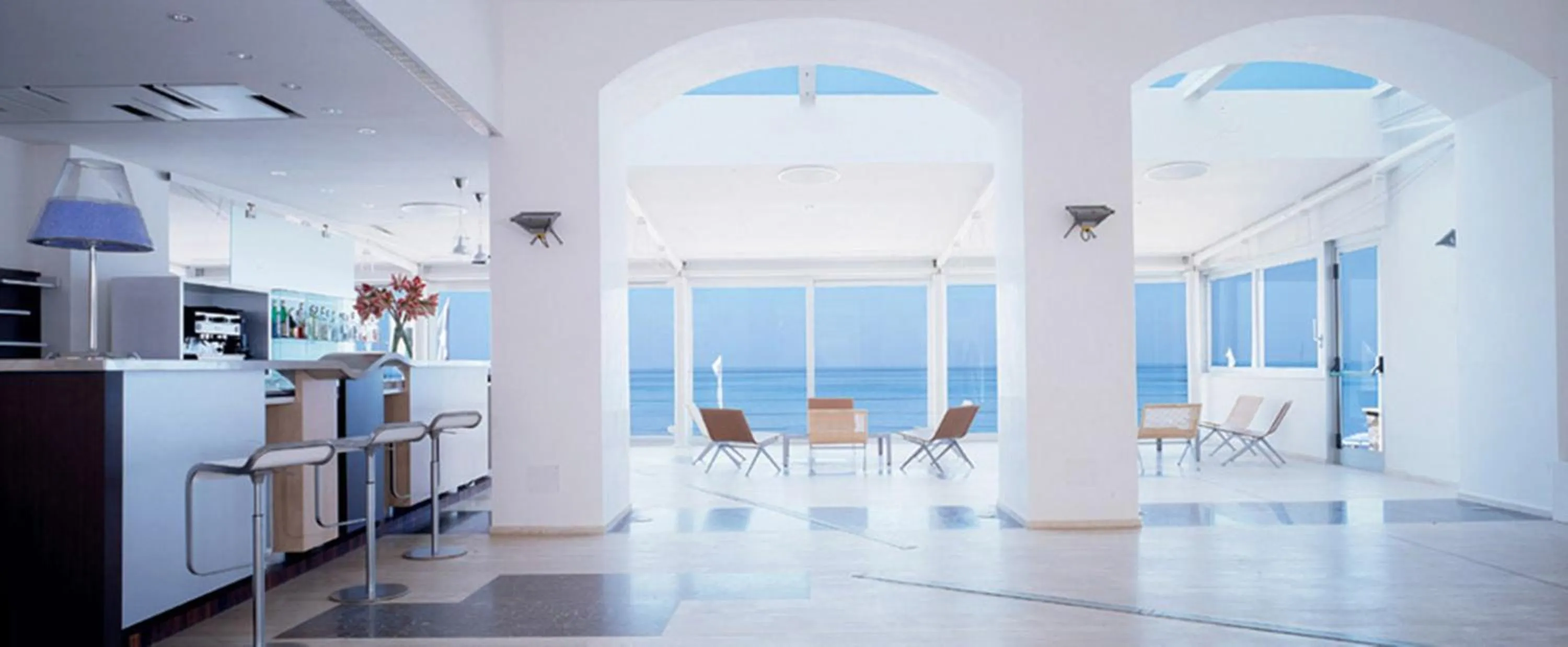 Lobby or reception in Hotel Amyclae