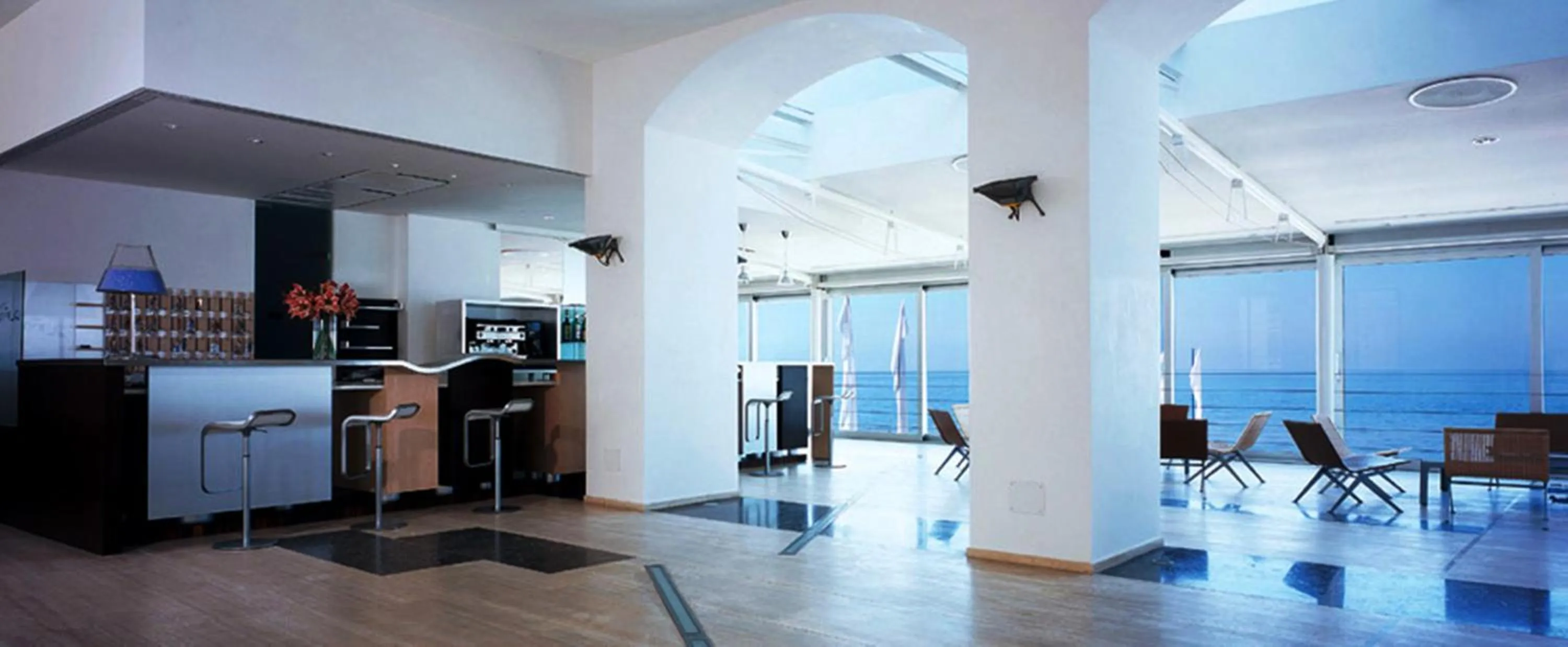 Lobby or reception in Hotel Amyclae