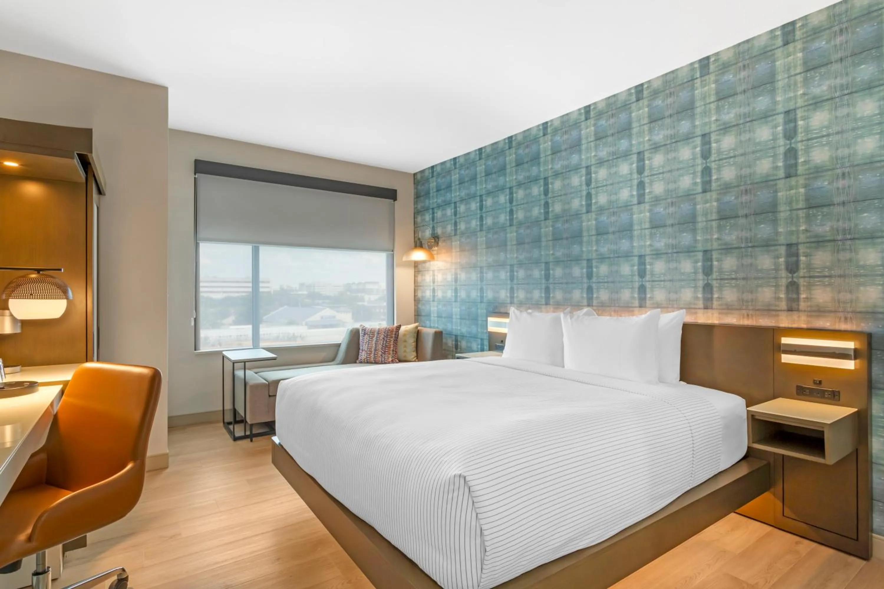 Bed in Cambria Hotel Fort Worth - Medical Center