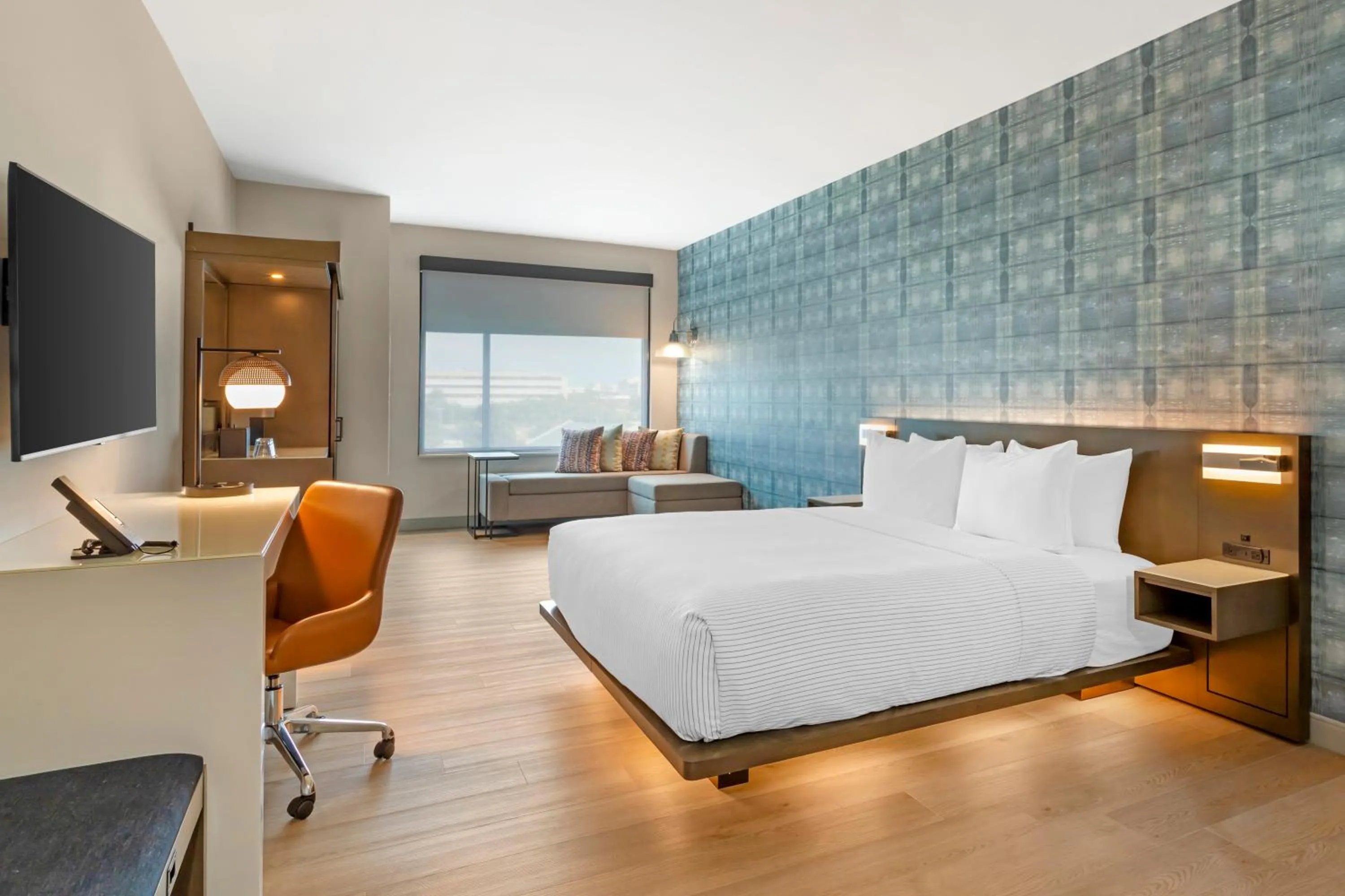 Bed in Cambria Hotel Fort Worth - Medical Center