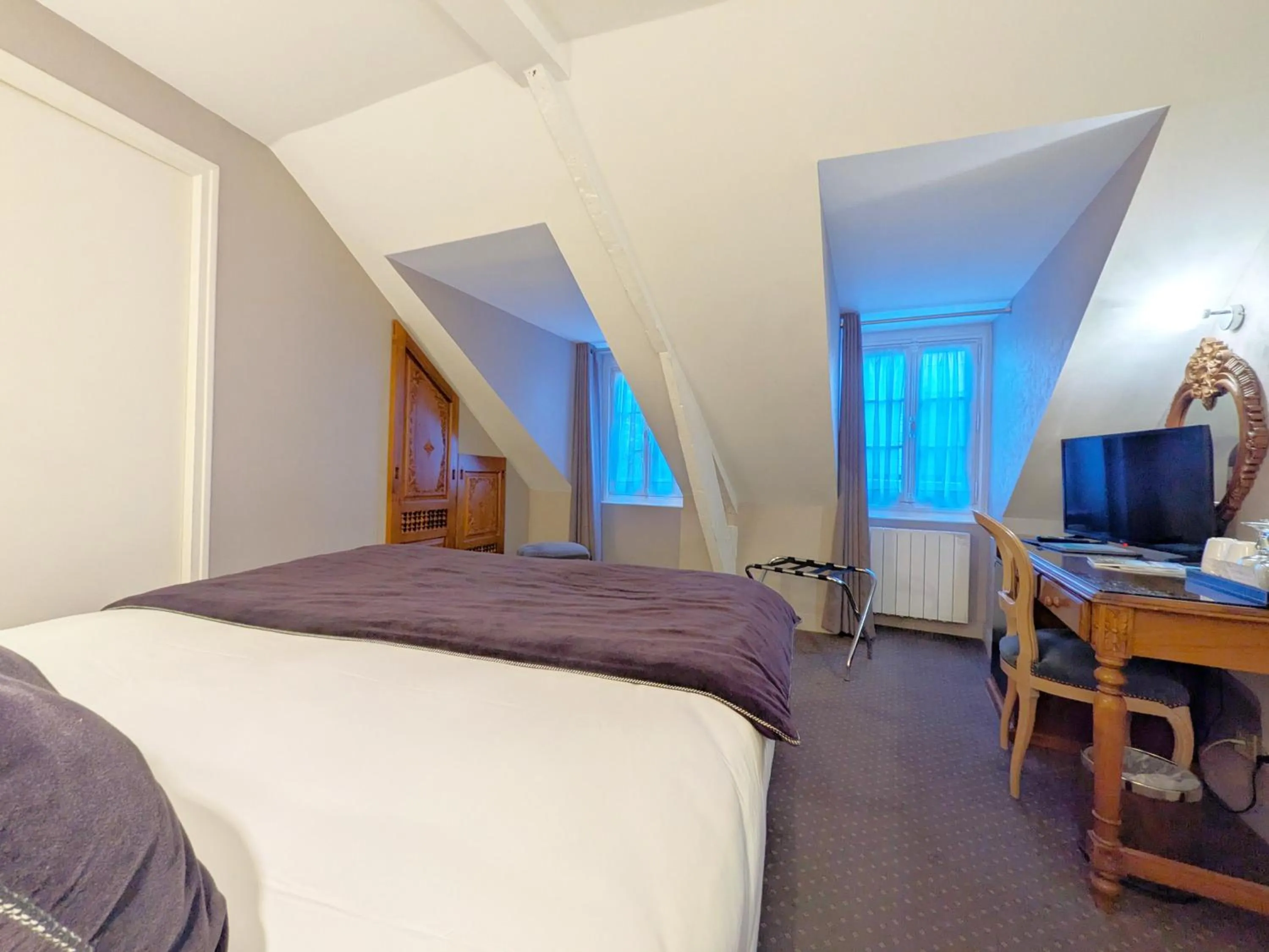 Bed in Hotel des Abers