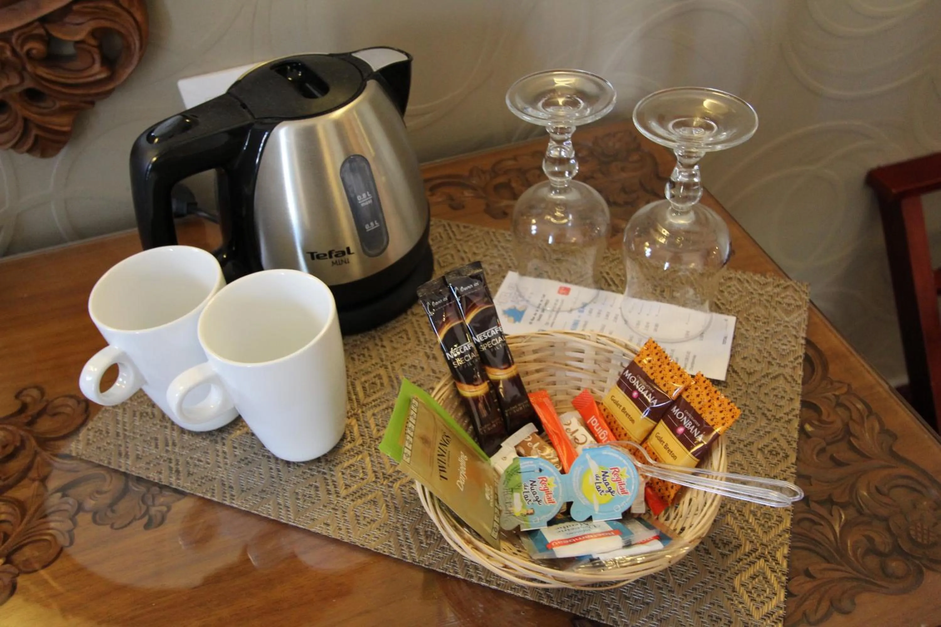 Coffee/tea facilities in Hotel des Abers