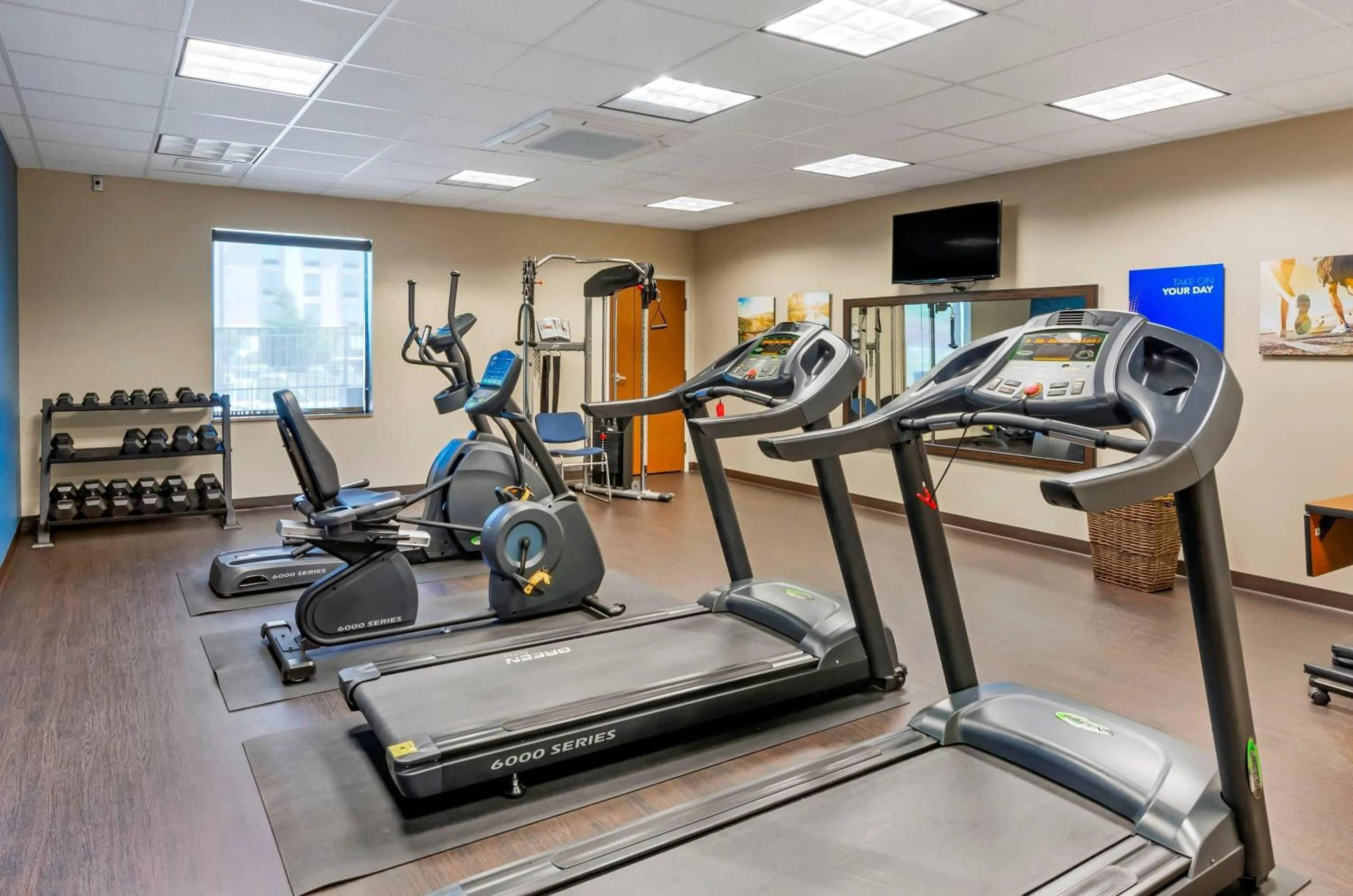 Fitness centre/facilities in Comfort Inn & Suites Lynchburg Airport - University Area