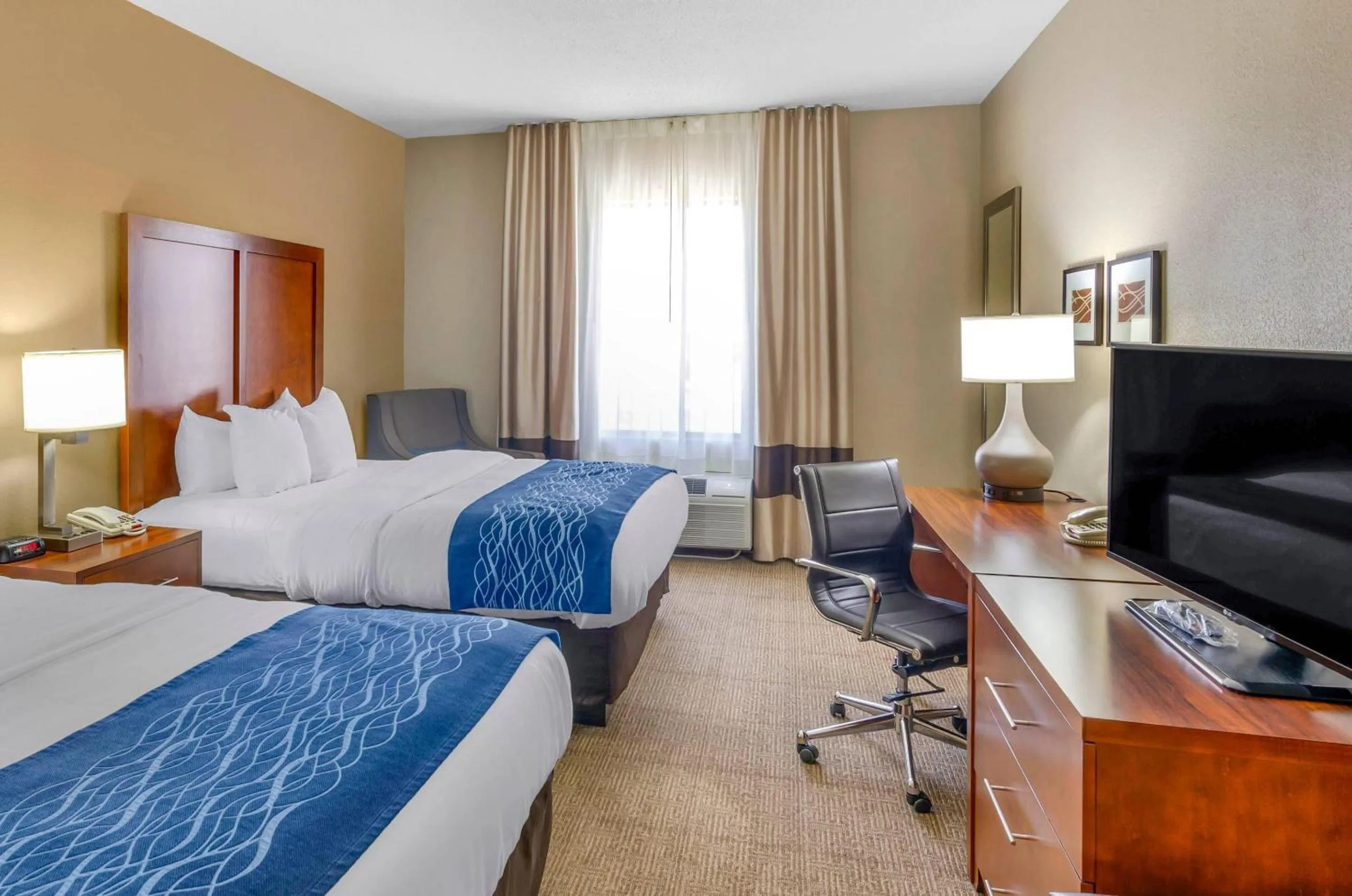 Bedroom, Bed in Comfort Inn & Suites Lynchburg Airport - University Area