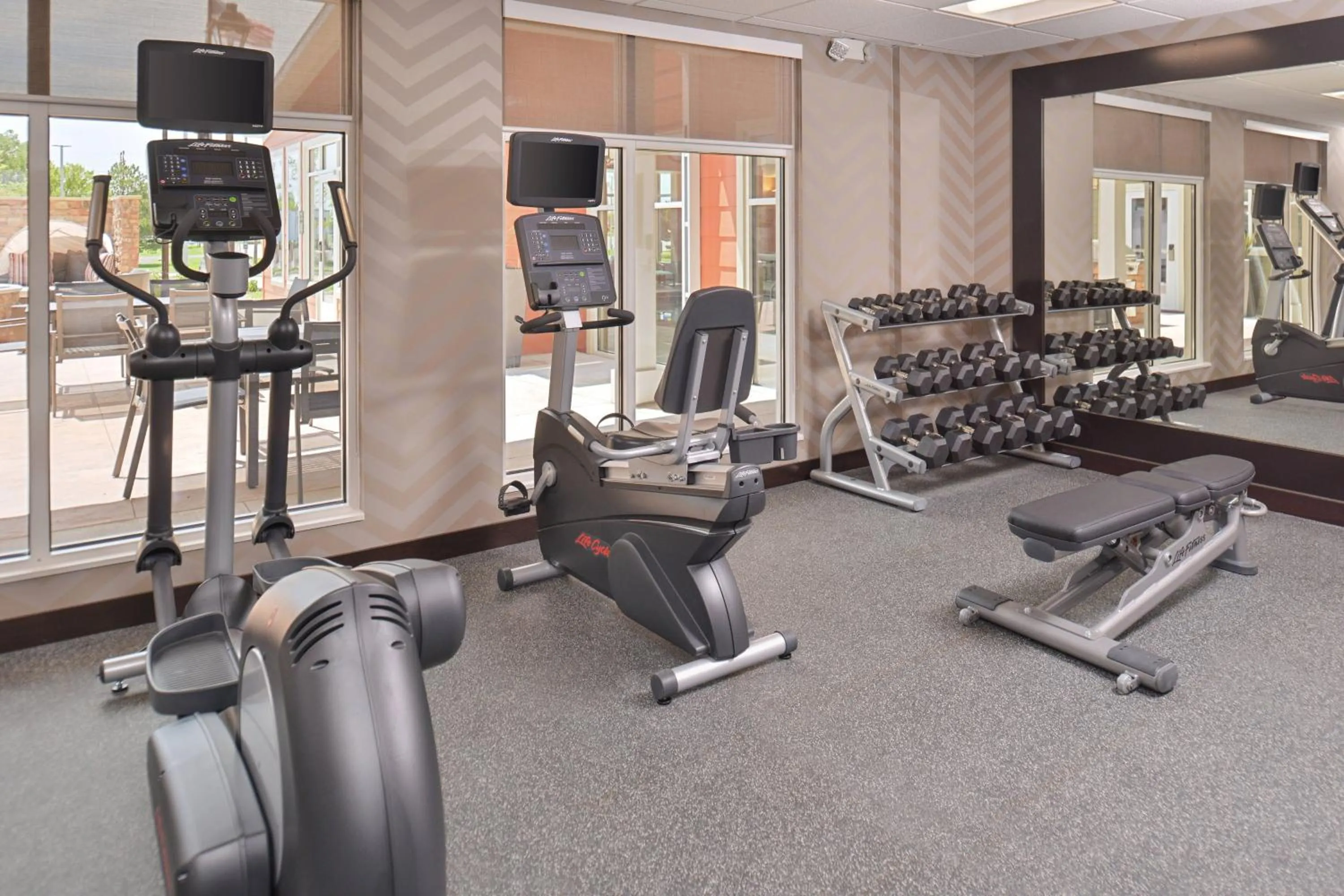Fitness centre/facilities in Residence Inn by Marriott Cedar Rapids South
