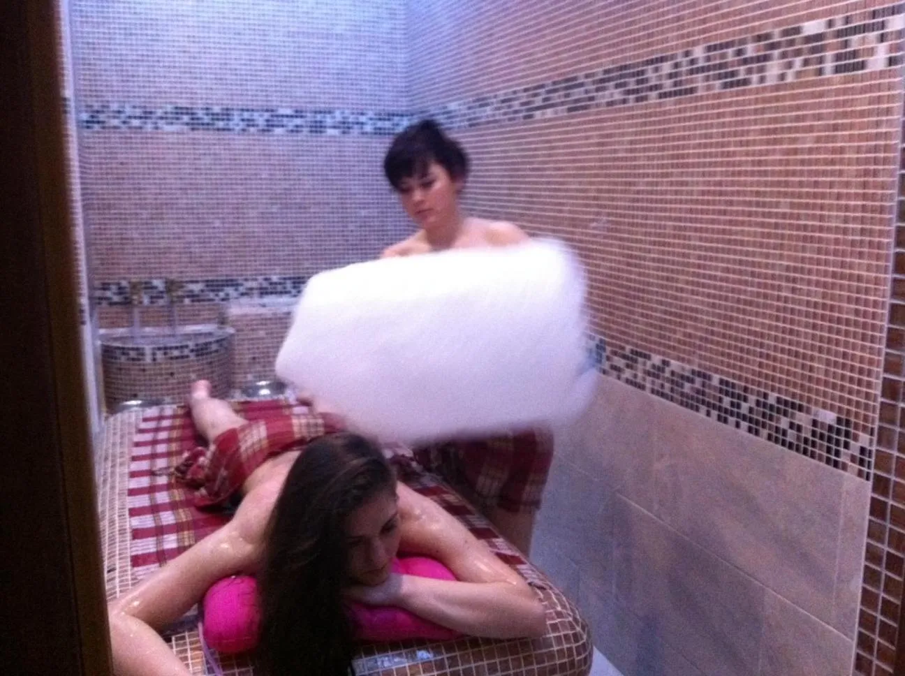 Sauna in Arena Mar Hotel and SPA