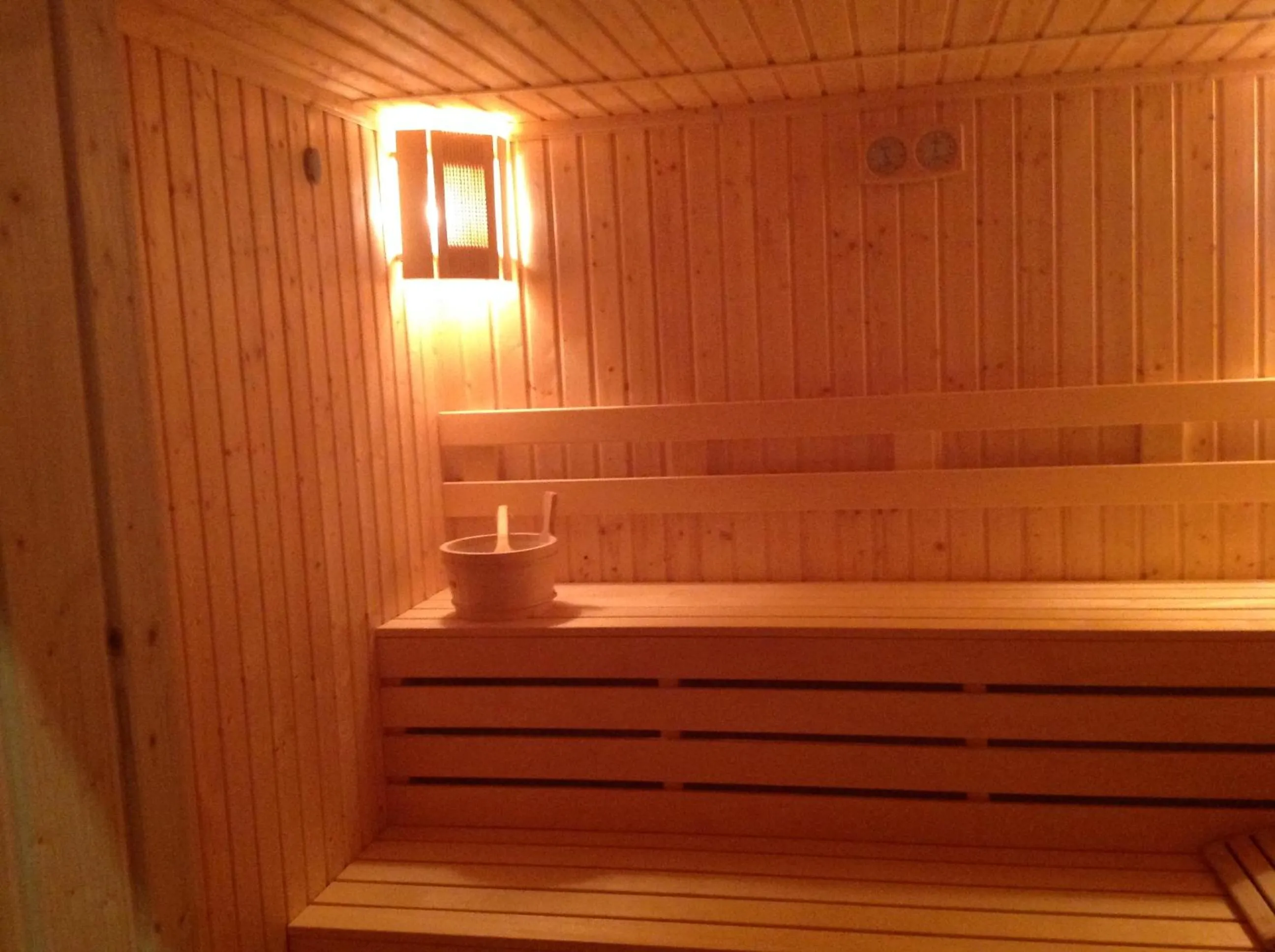 Sauna in Arena Mar Hotel and SPA