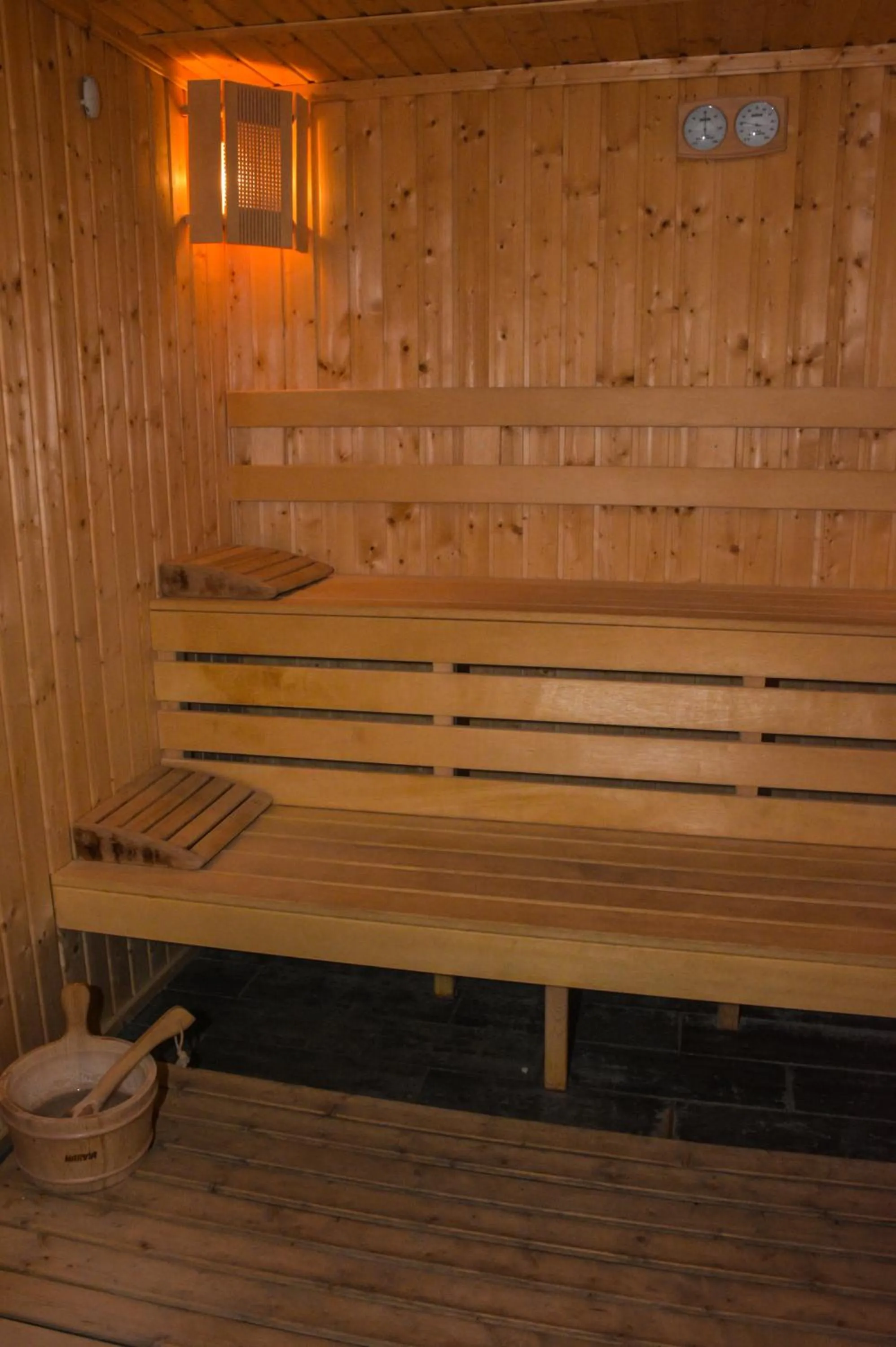 Sauna in Arena Mar Hotel and SPA