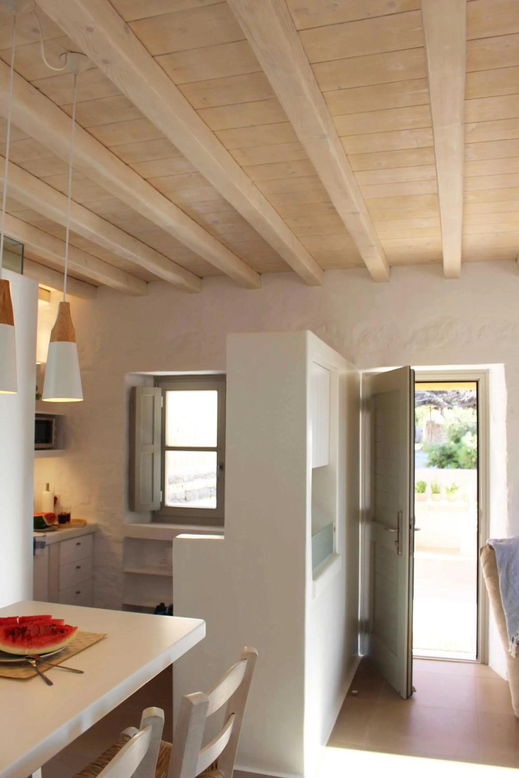 Facade/entrance in Cloud Blue