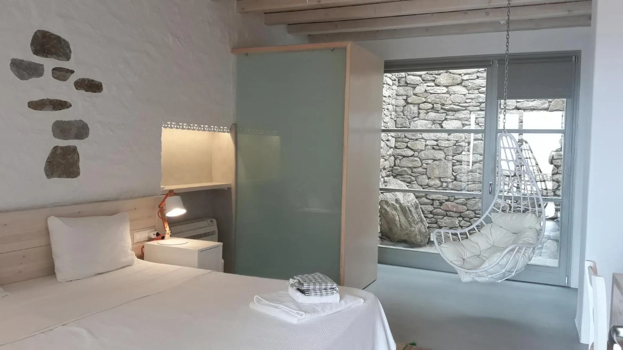 Shower, Bed in Cloud Blue