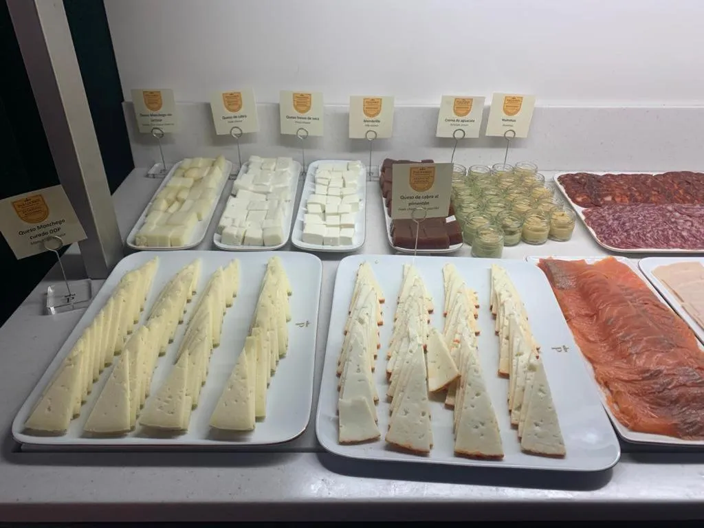 Buffet breakfast in Parador de Toledo