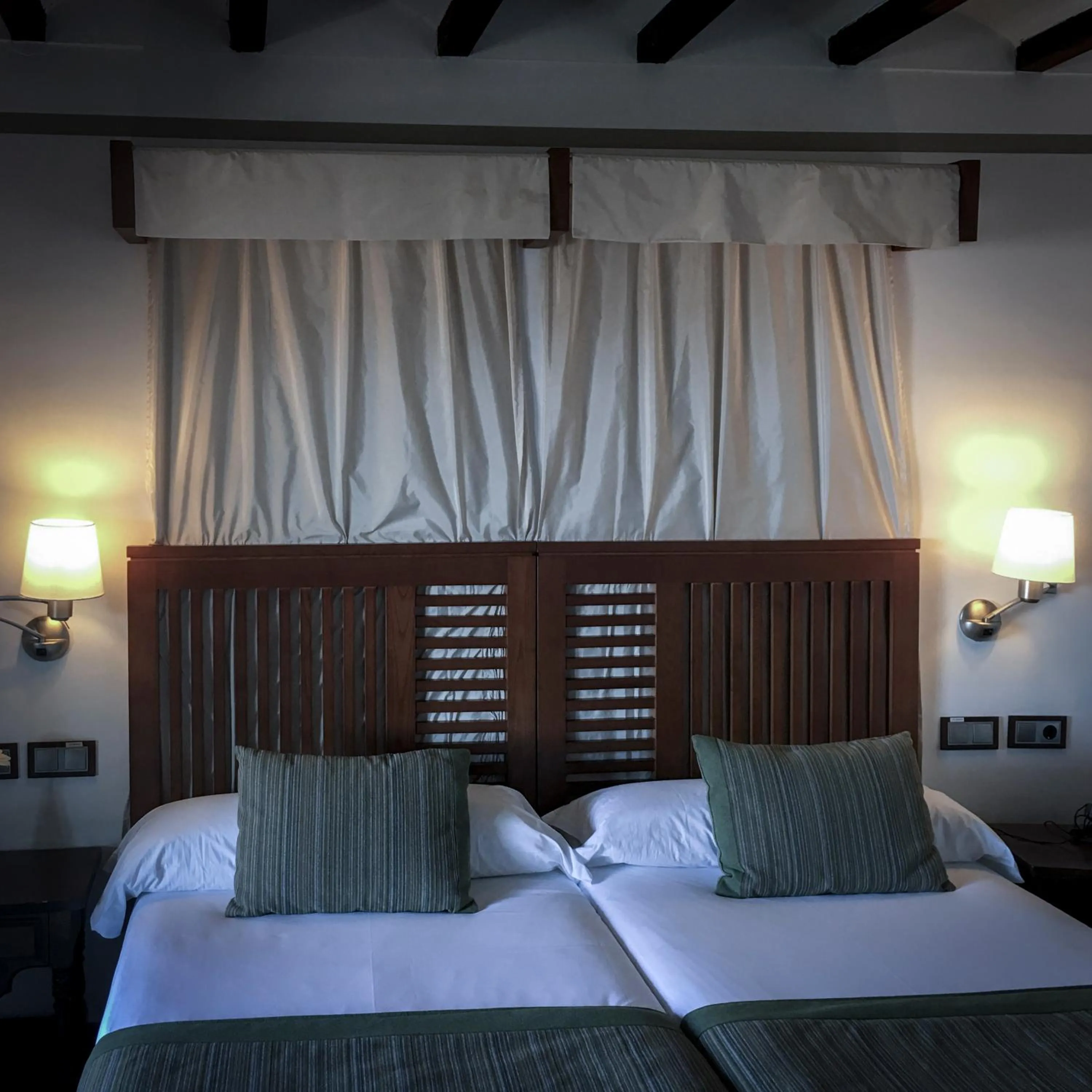 Bed in Parador de Toledo