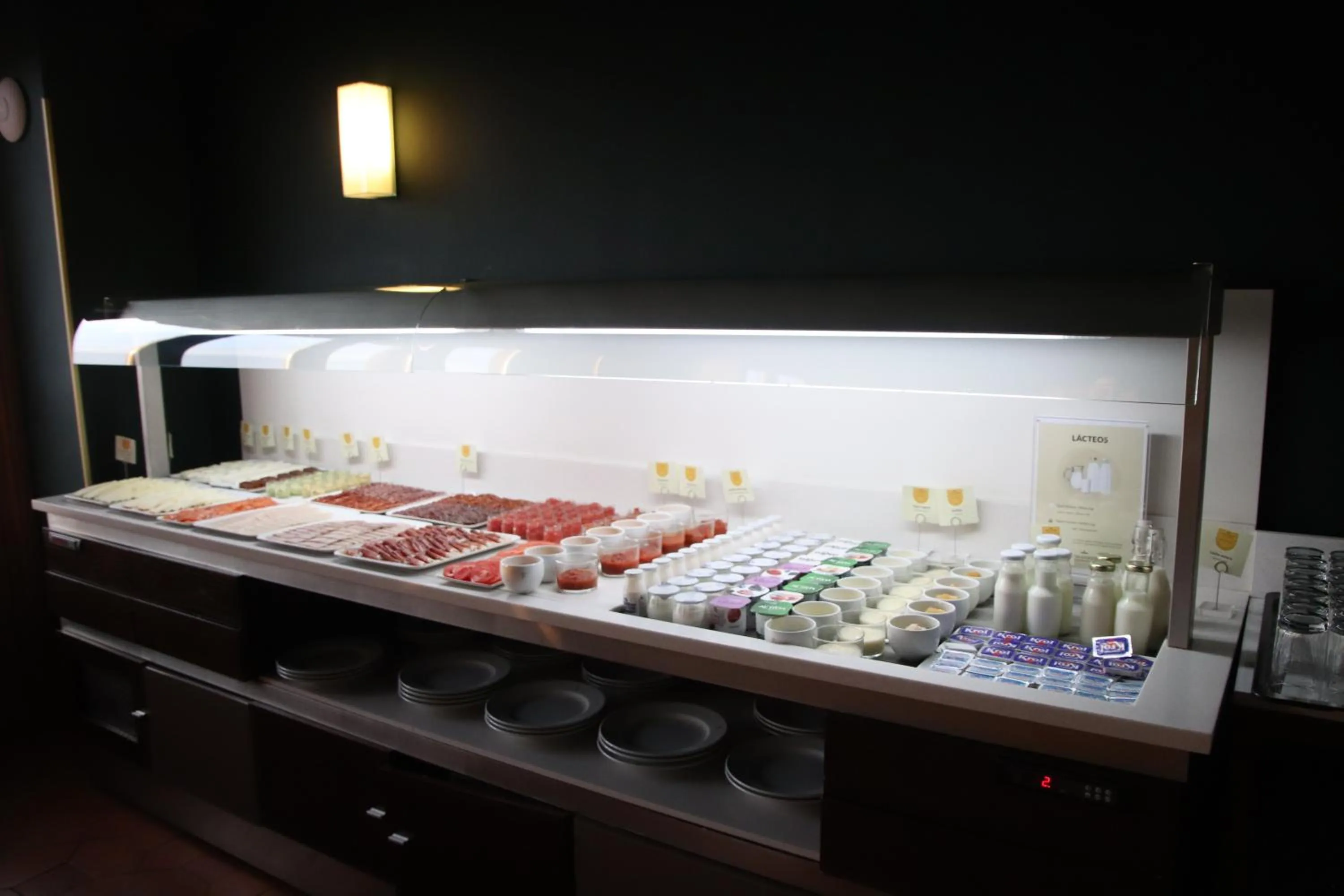 Buffet breakfast in Parador de Toledo