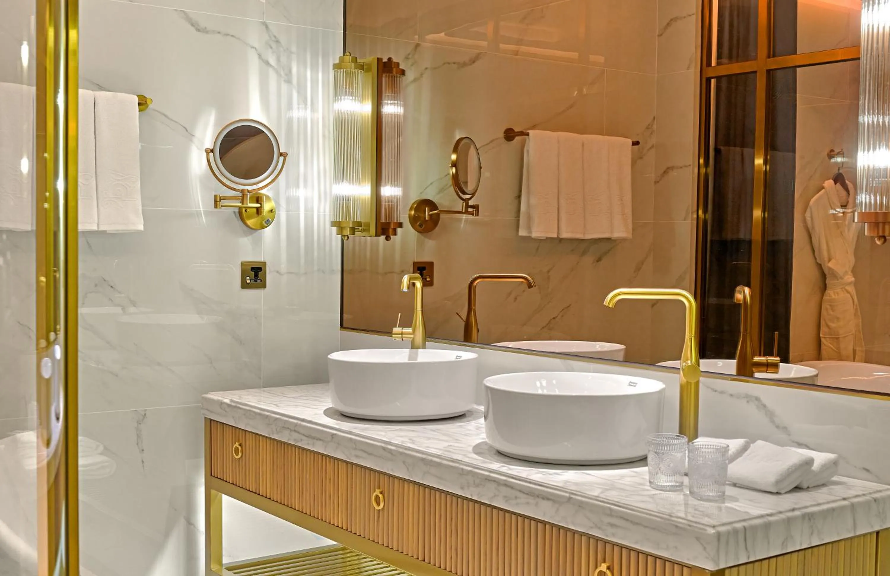 Bathroom in OKU Hotel