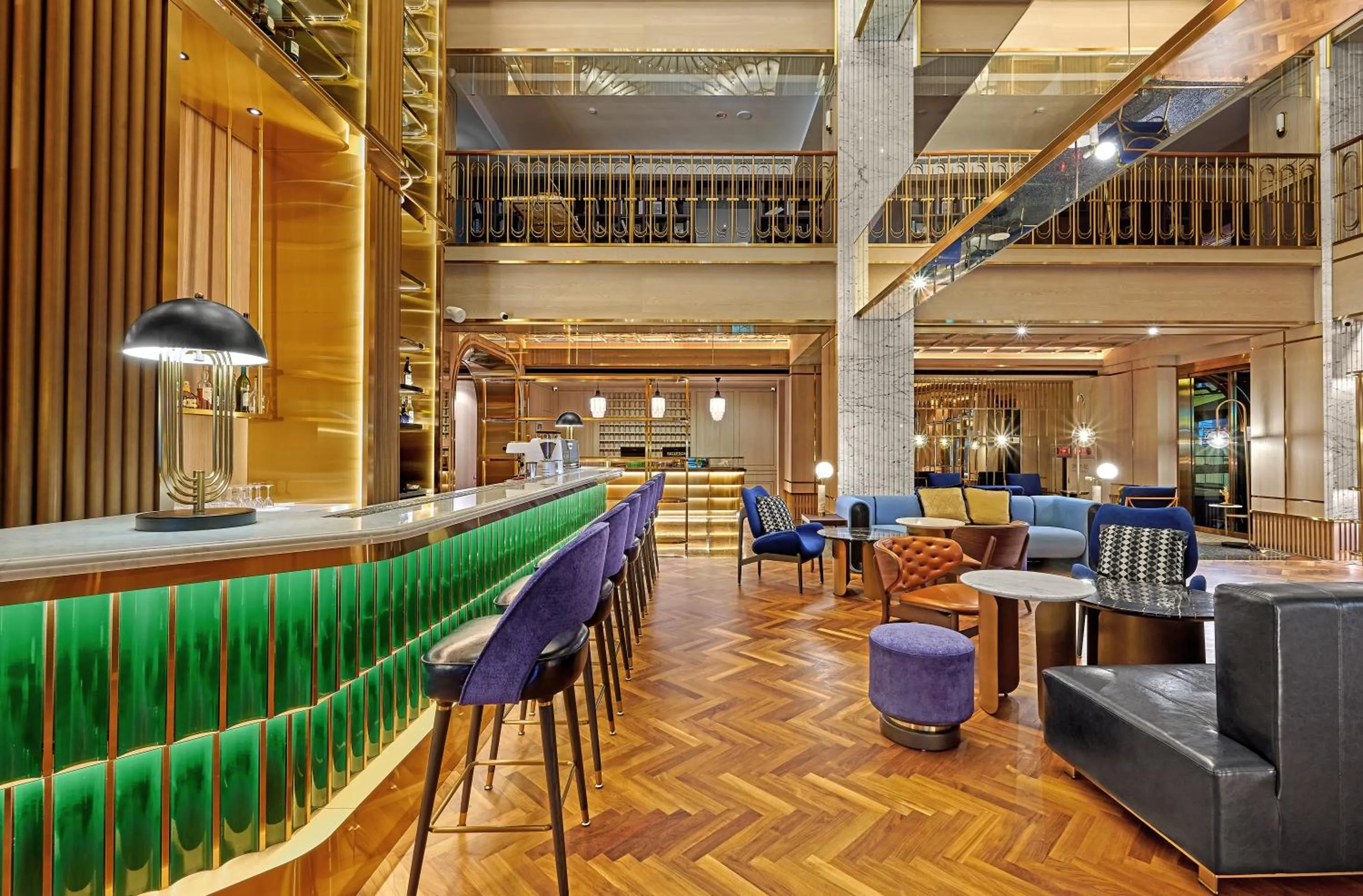 Lounge or bar in OKU Hotel