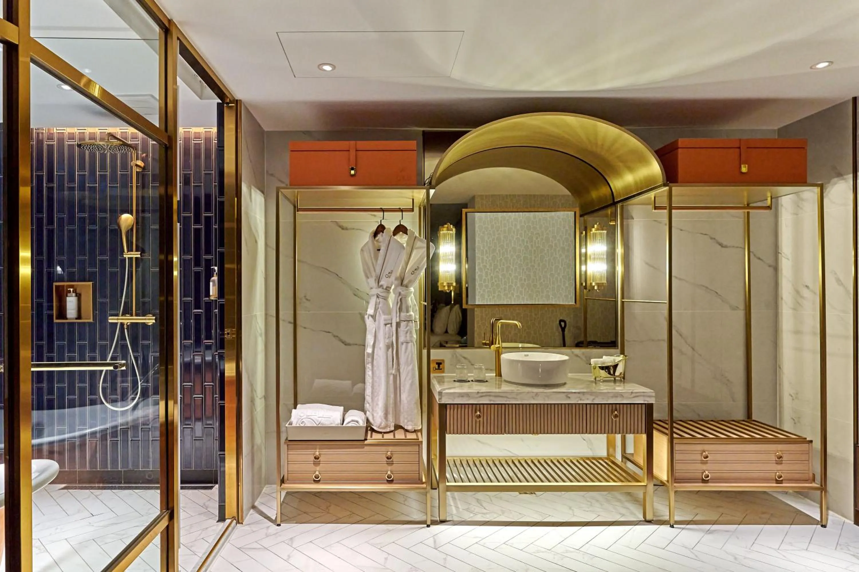 Bathroom in OKU Hotel