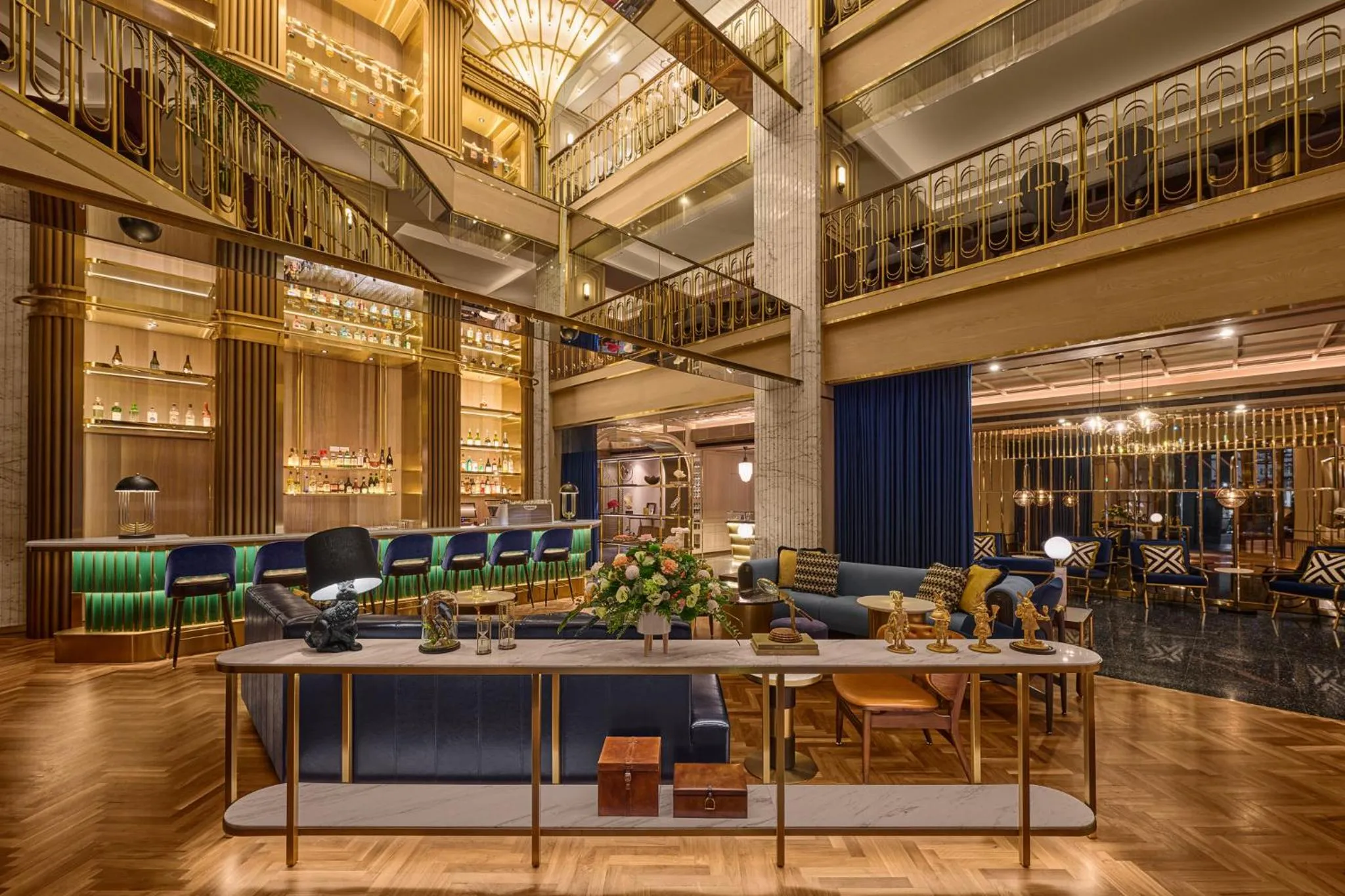 On site in OKU Hotel