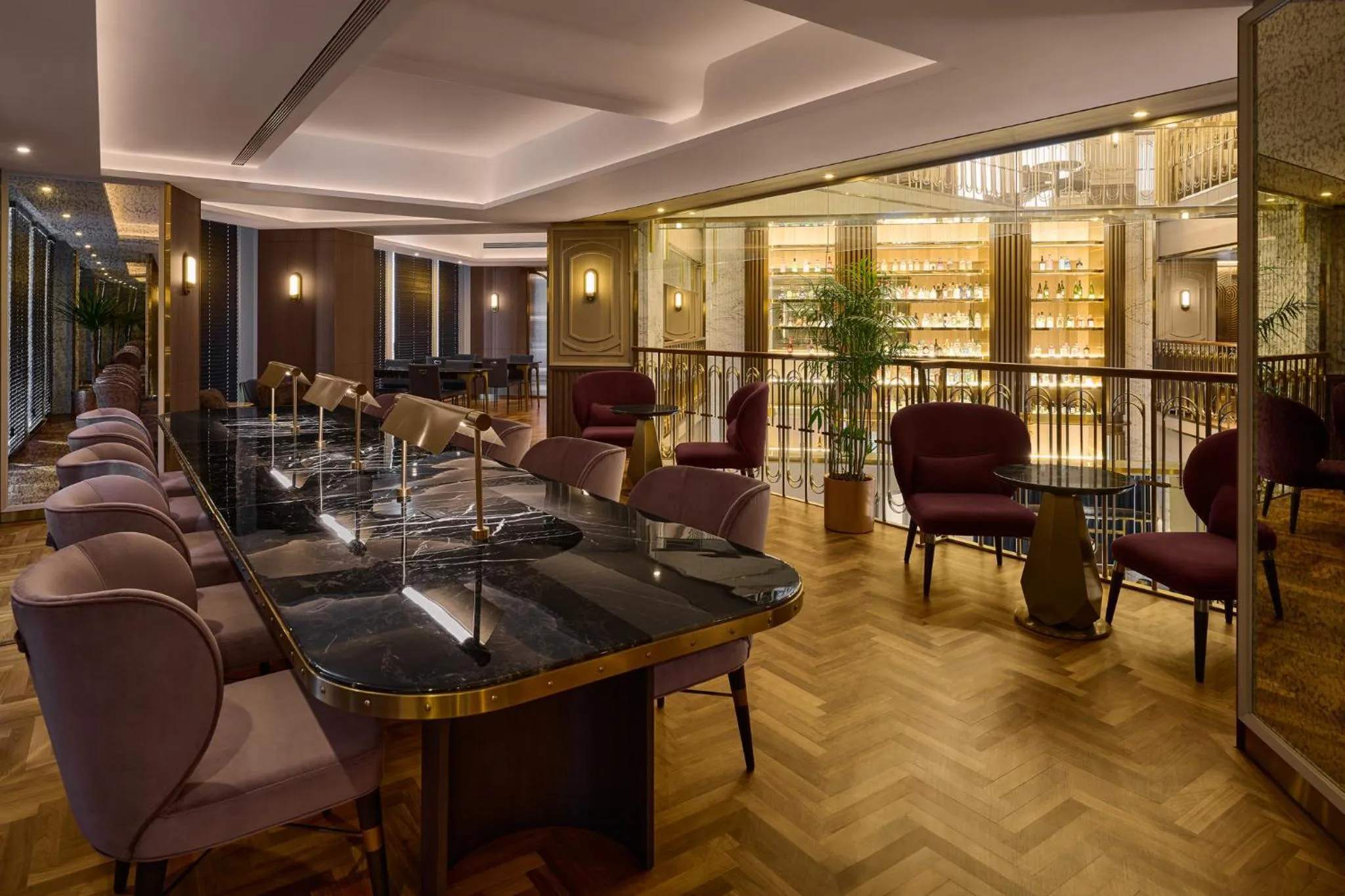 On site in OKU Hotel