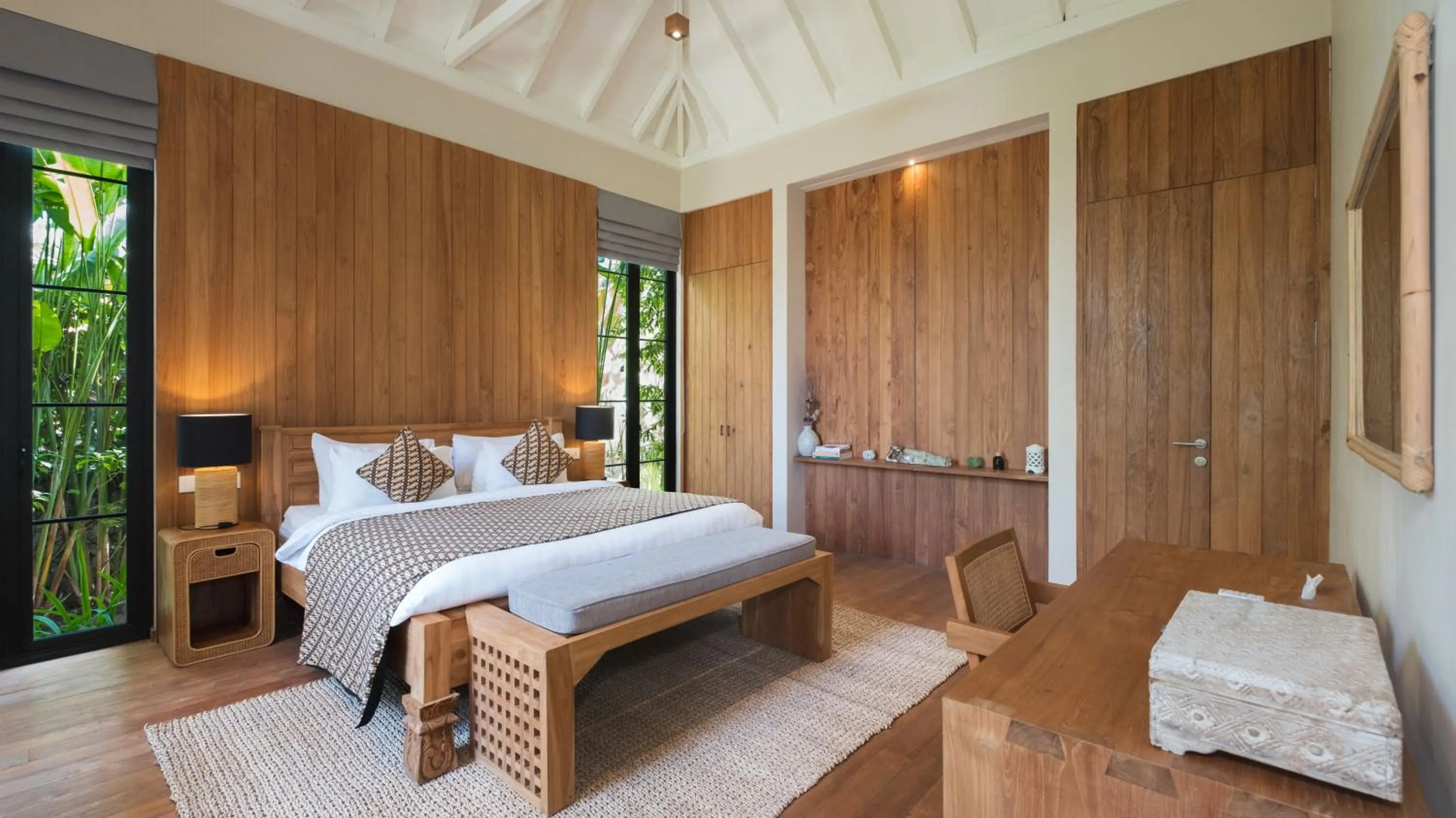 Bedroom, Bed in M Villa 318 Canggu