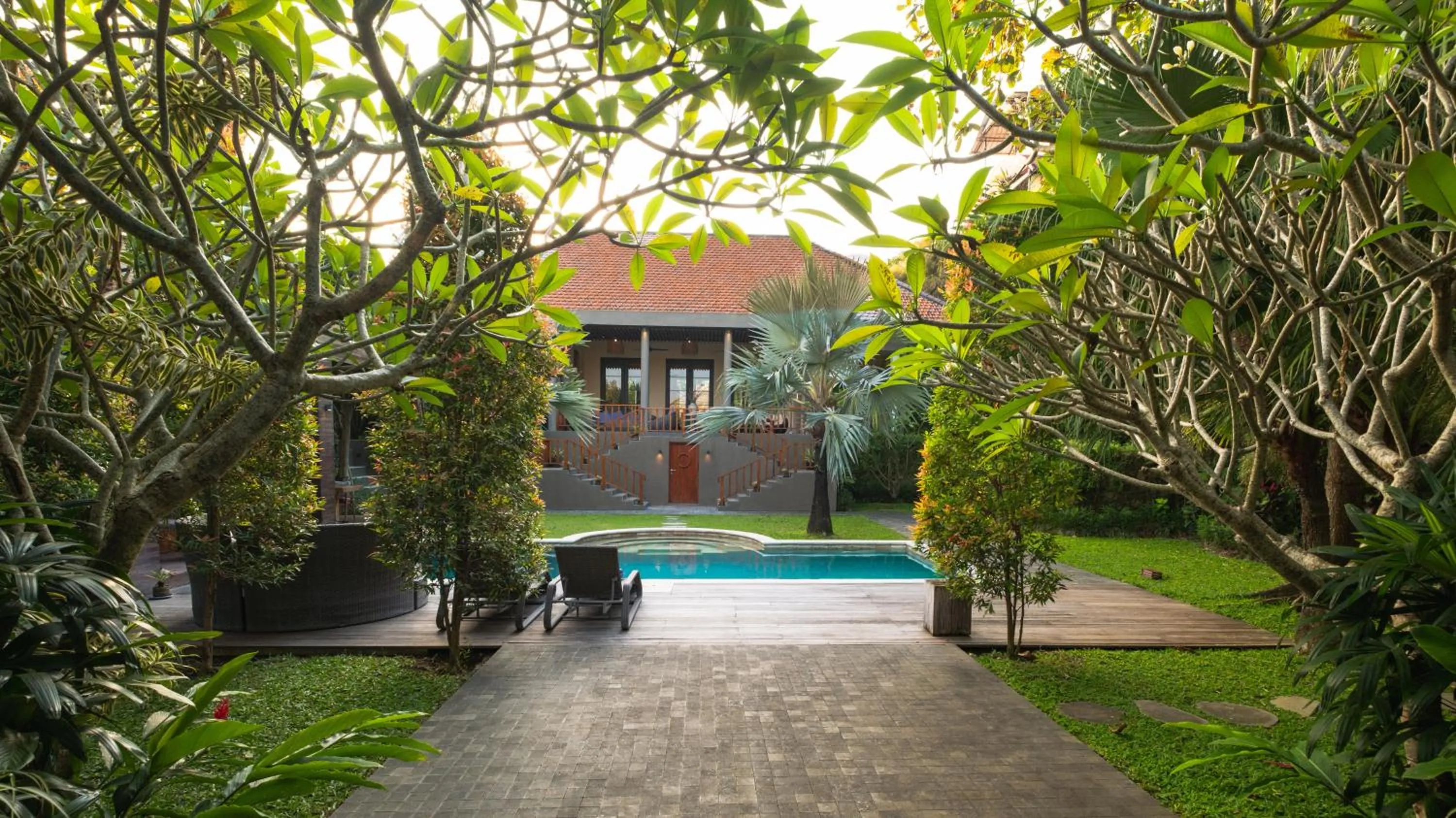 Garden in M Villa 318 Canggu