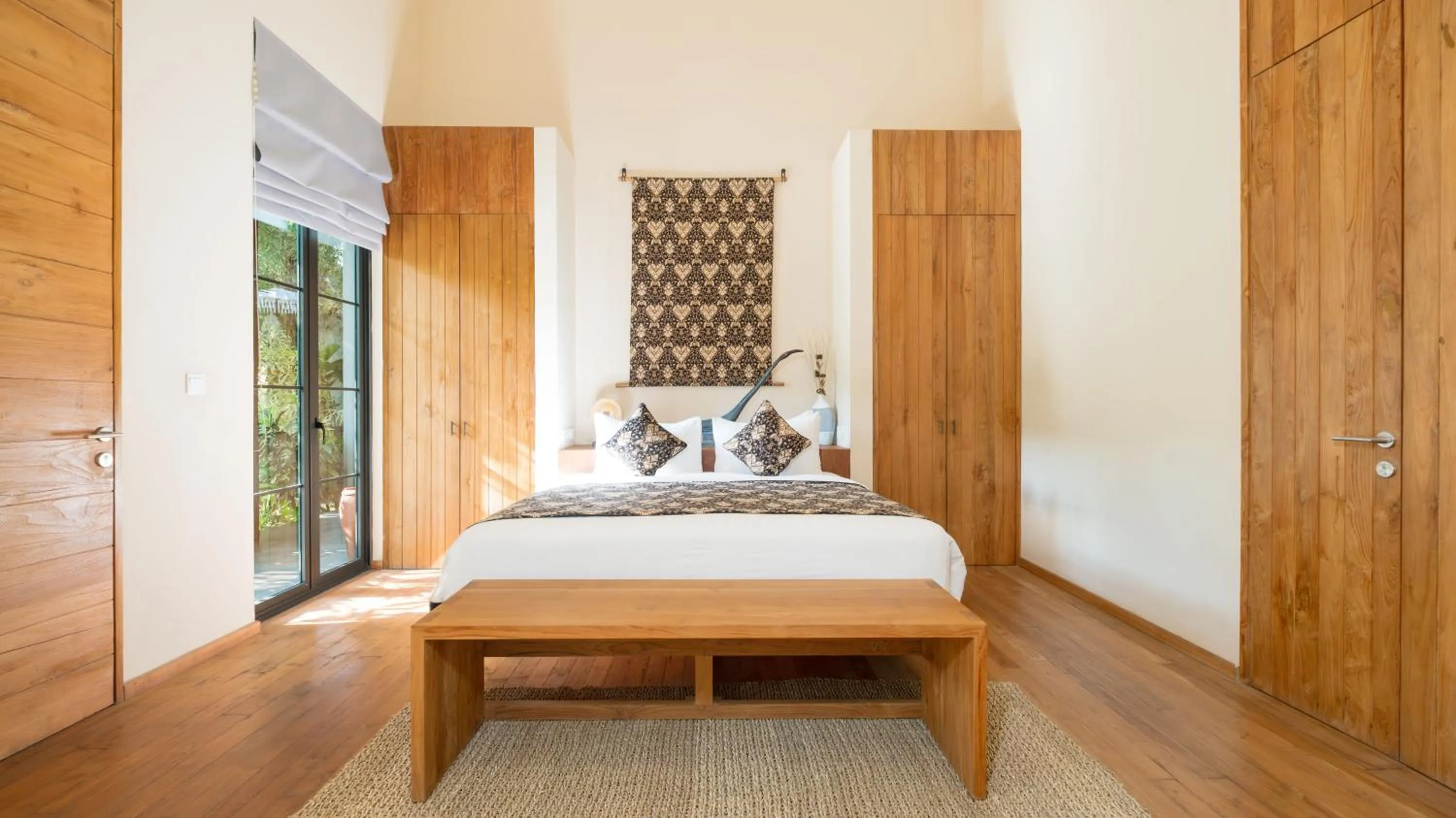 Bedroom, Bed in M Villa 318 Canggu